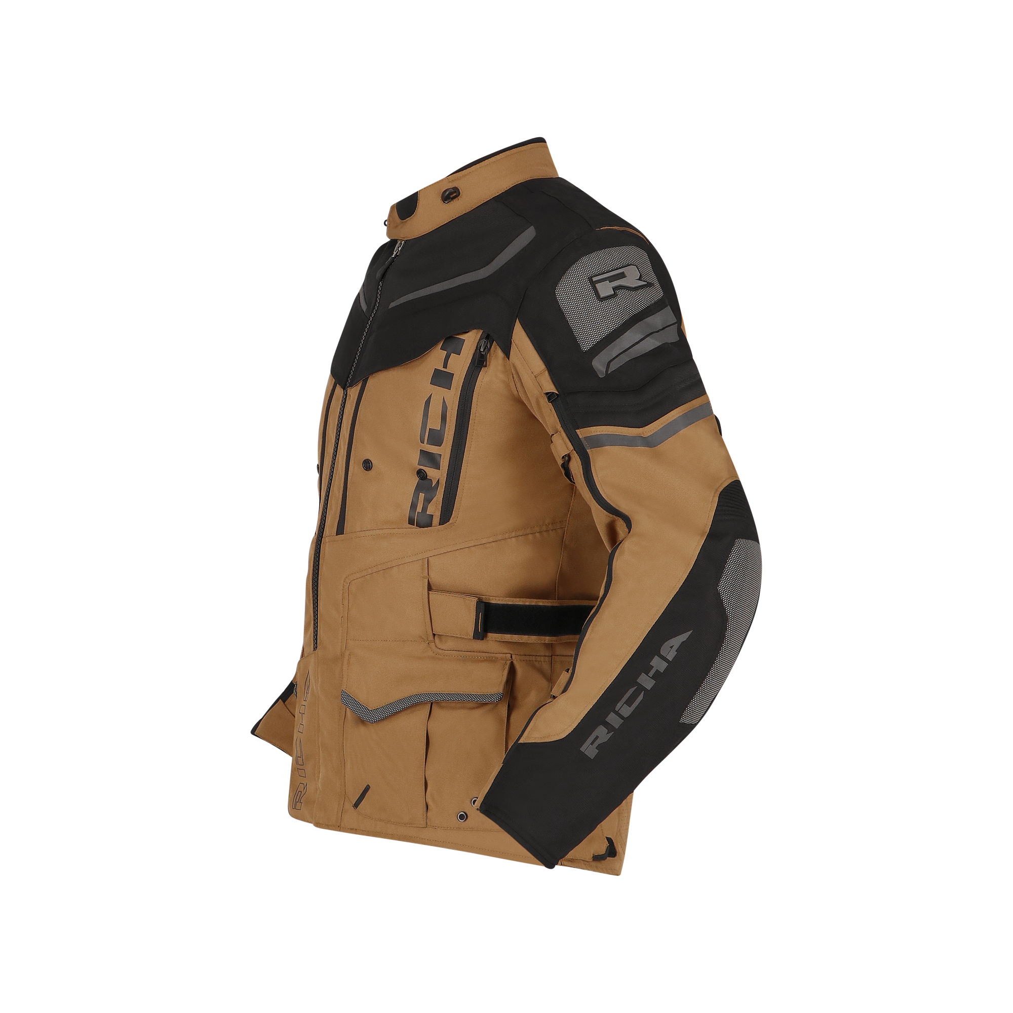Richa-Infinity 2 Adventure Textiljacke camel/schwarz 3XL-2017411999109013