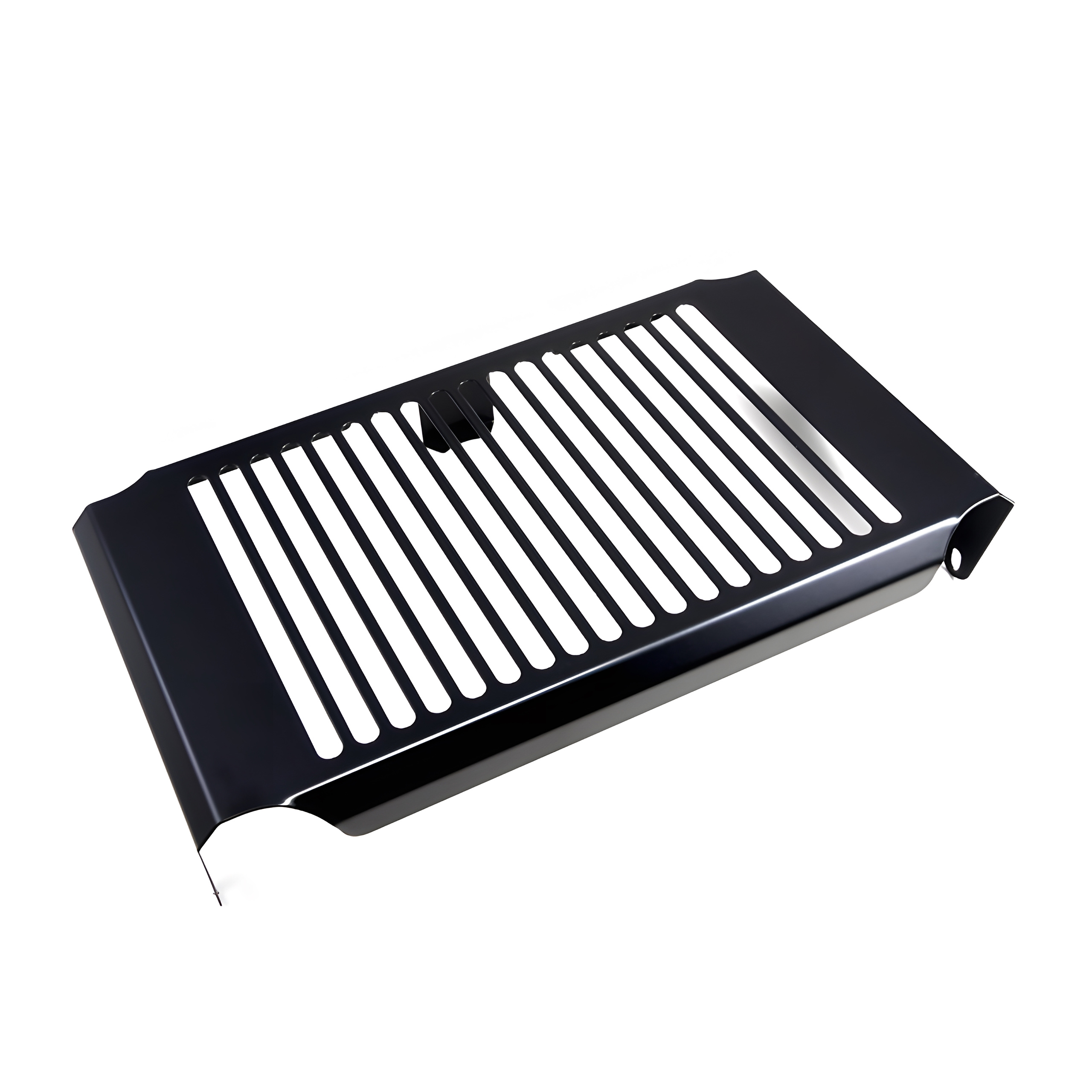 Zieger Kühlerabdeckung Clean schwarz für Honda VF 750 C 1993-2003 - Motorradteile & Ersatzteile - Verkleidungen & Abdeckungen