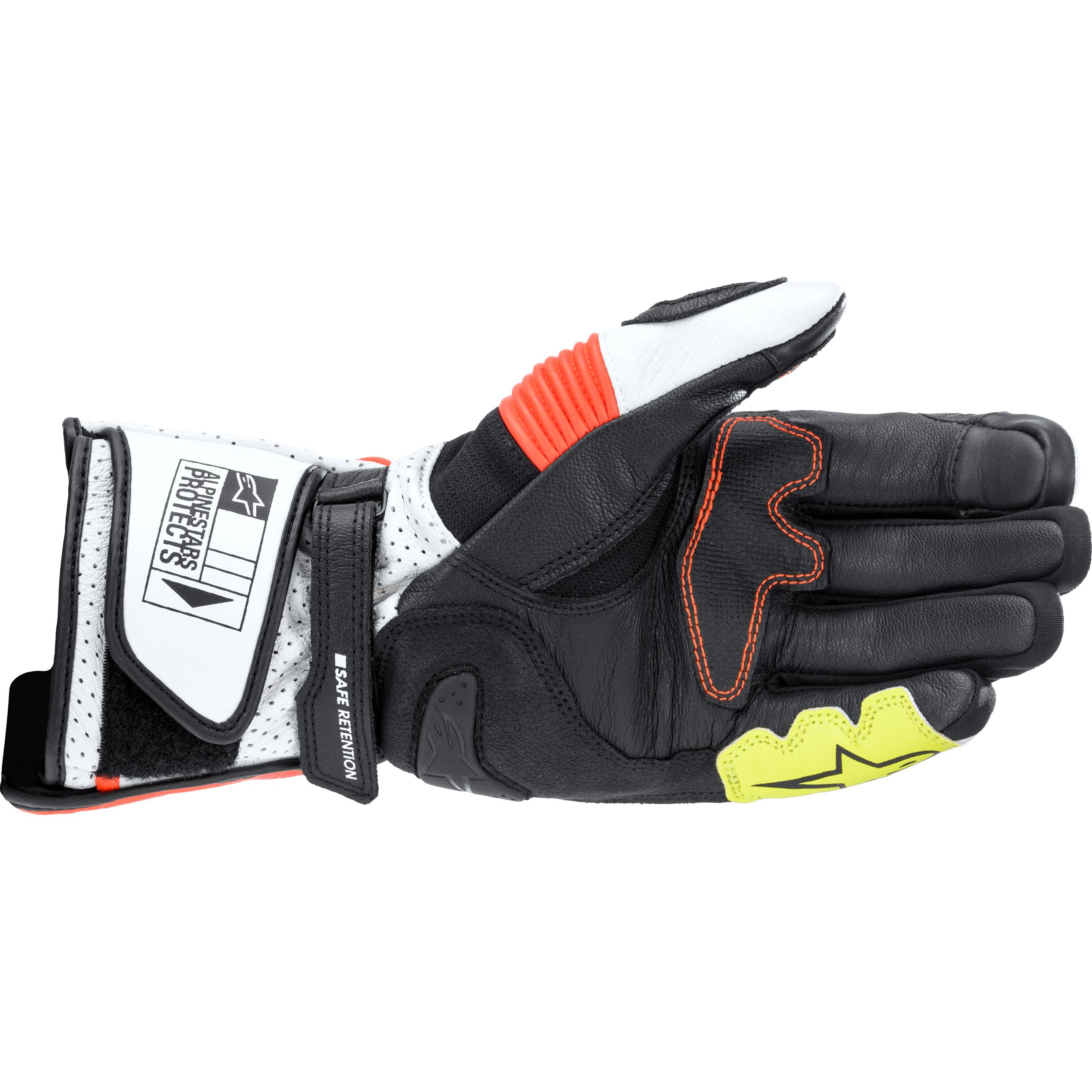 Alpinestars-SP-2 V3 Sporthandschuh schwarz/weiß/rot 3XL-3114471007004013
