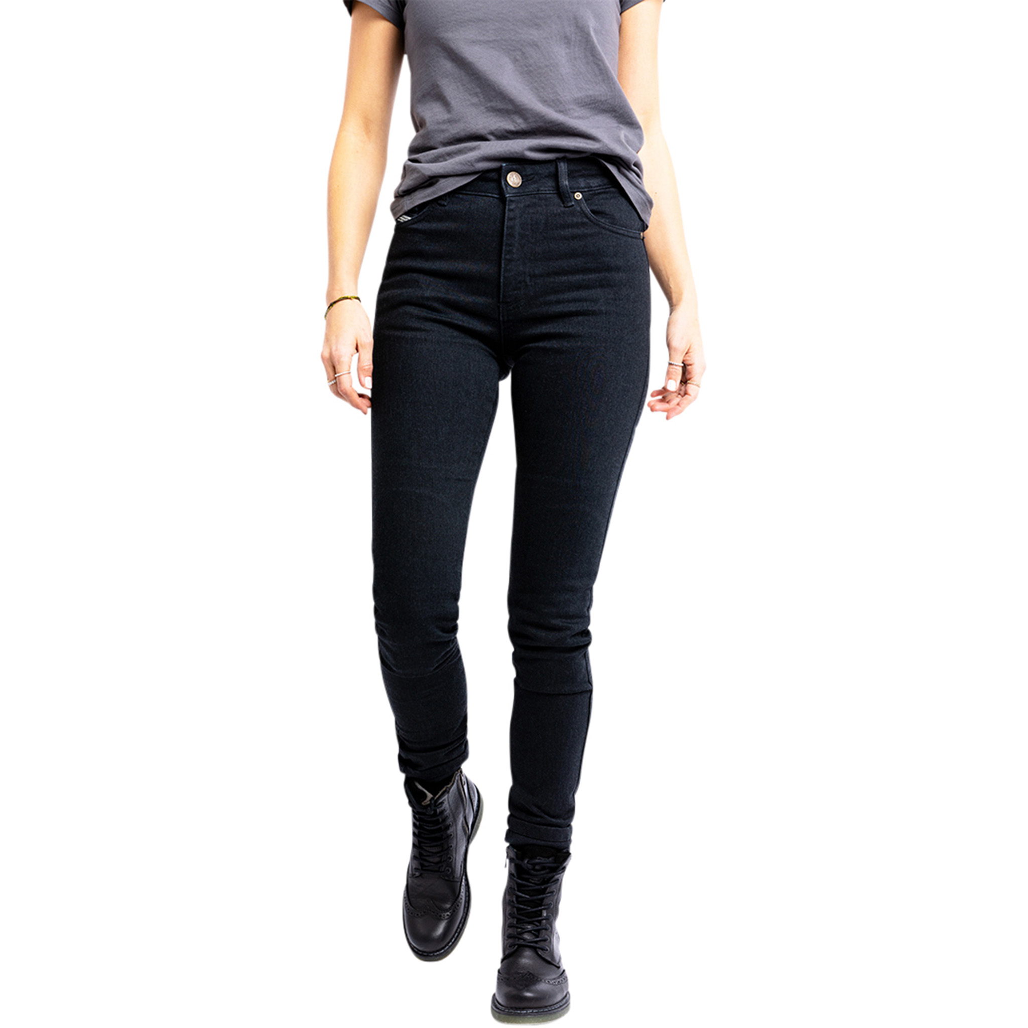 John Doe-Luna High Mono Damen Jeanshose black used 25/34-2100031999001284