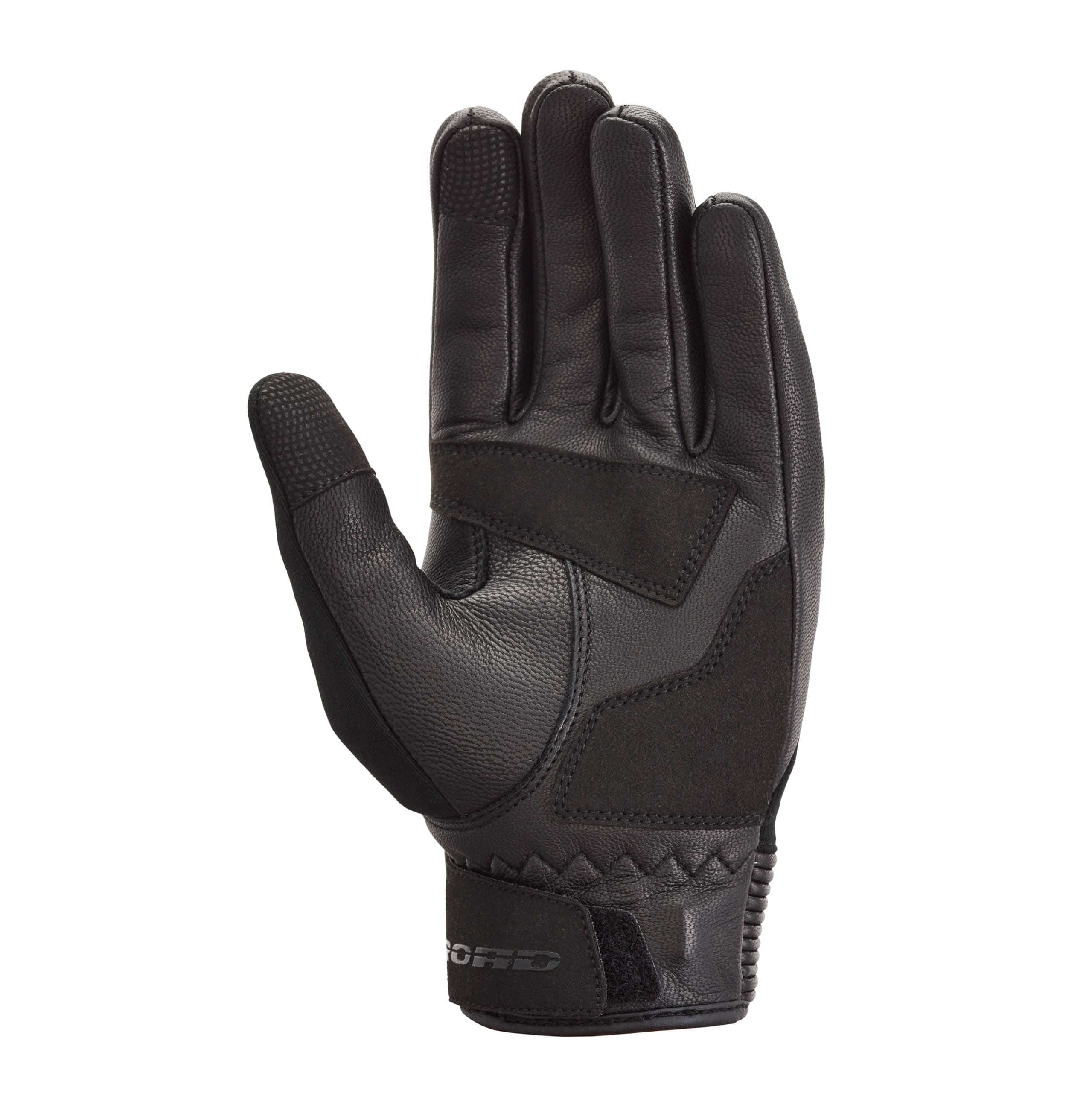 Road-Denim Leder Handschuh-3118041999001936