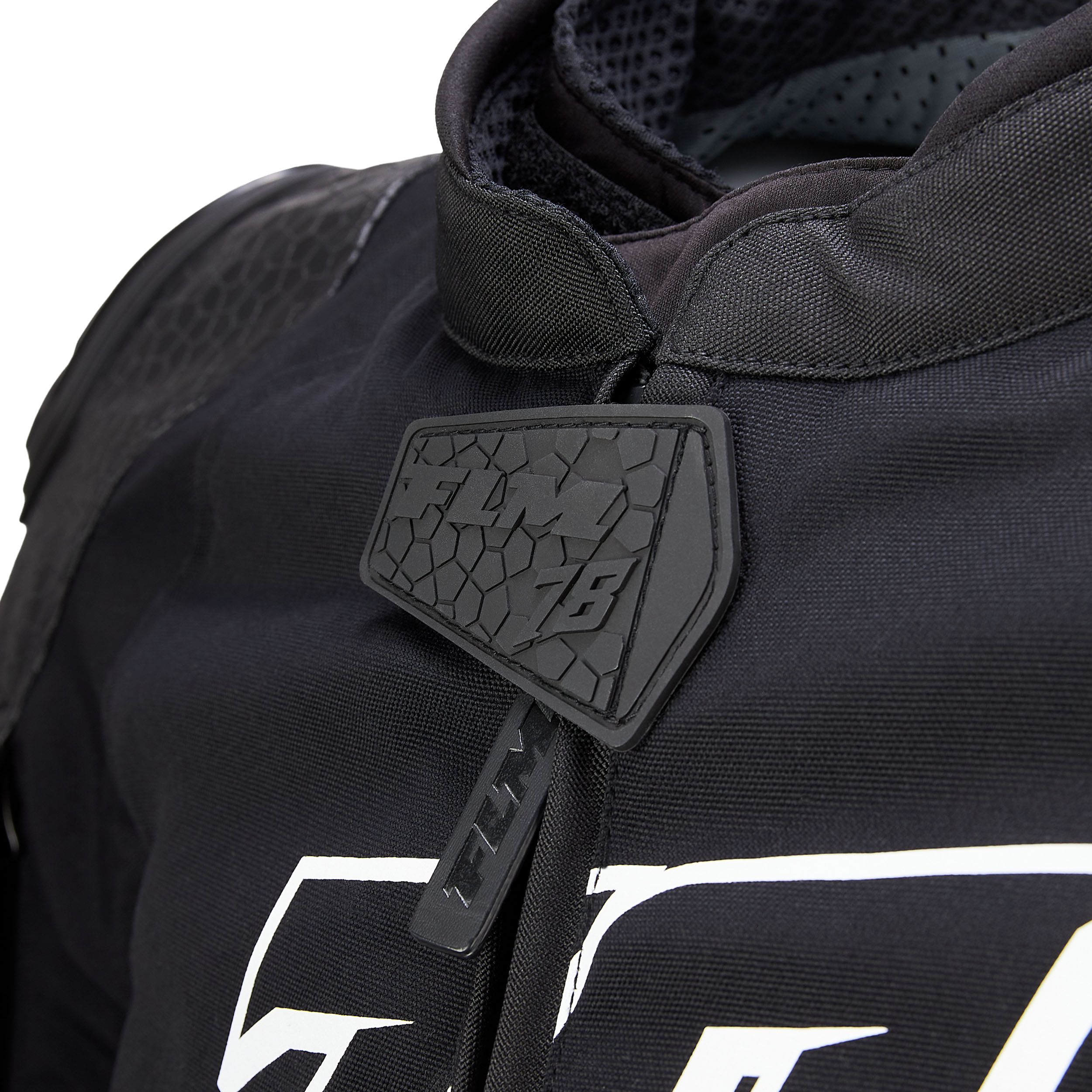 FLM-Octane Textiljacke 2 schwarz/weiß-0000827999031