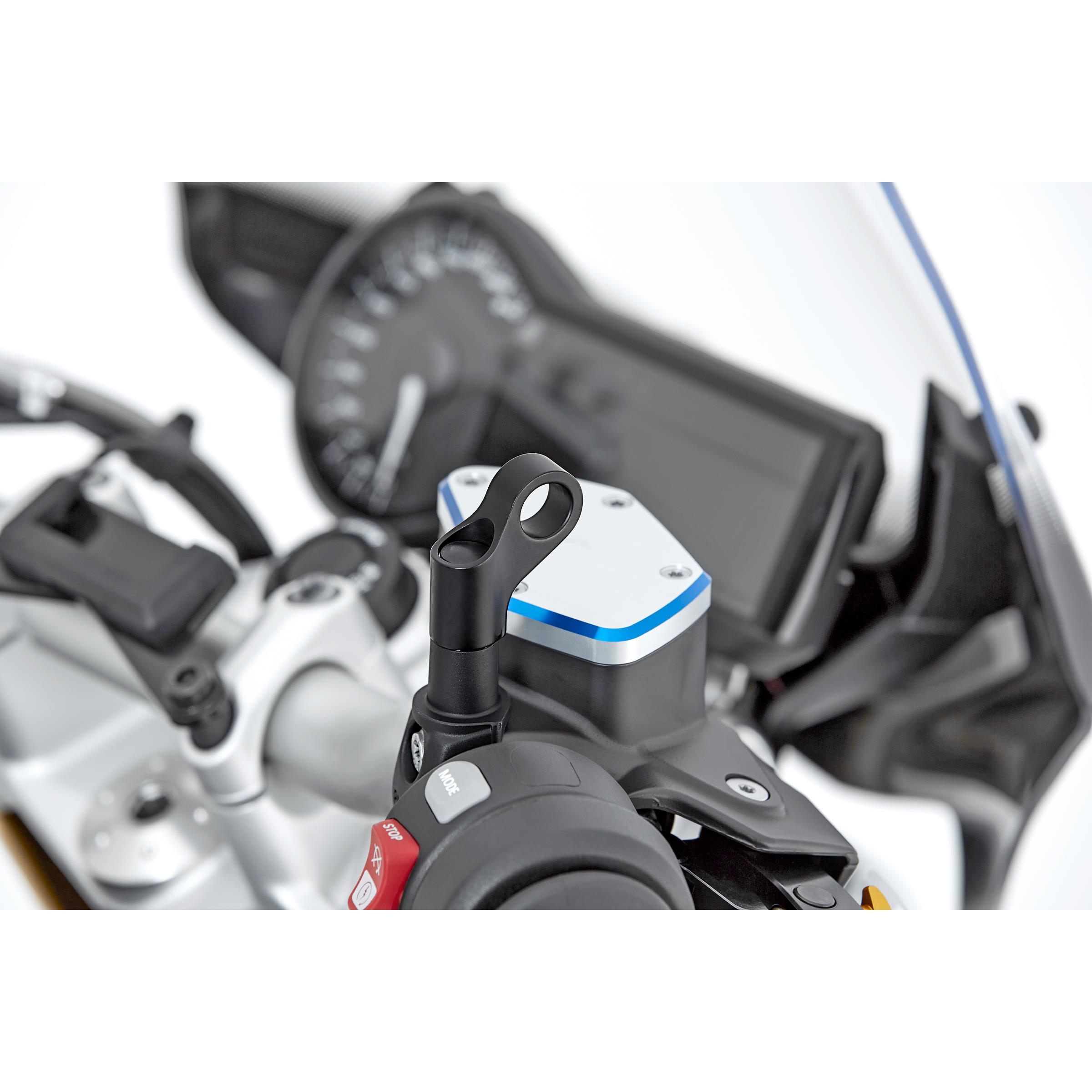 Rizoma Lenkerspiegelaufnahme BS711B M10 schwarz - Motorradteile & Ersatzteile - Motorradspiegel