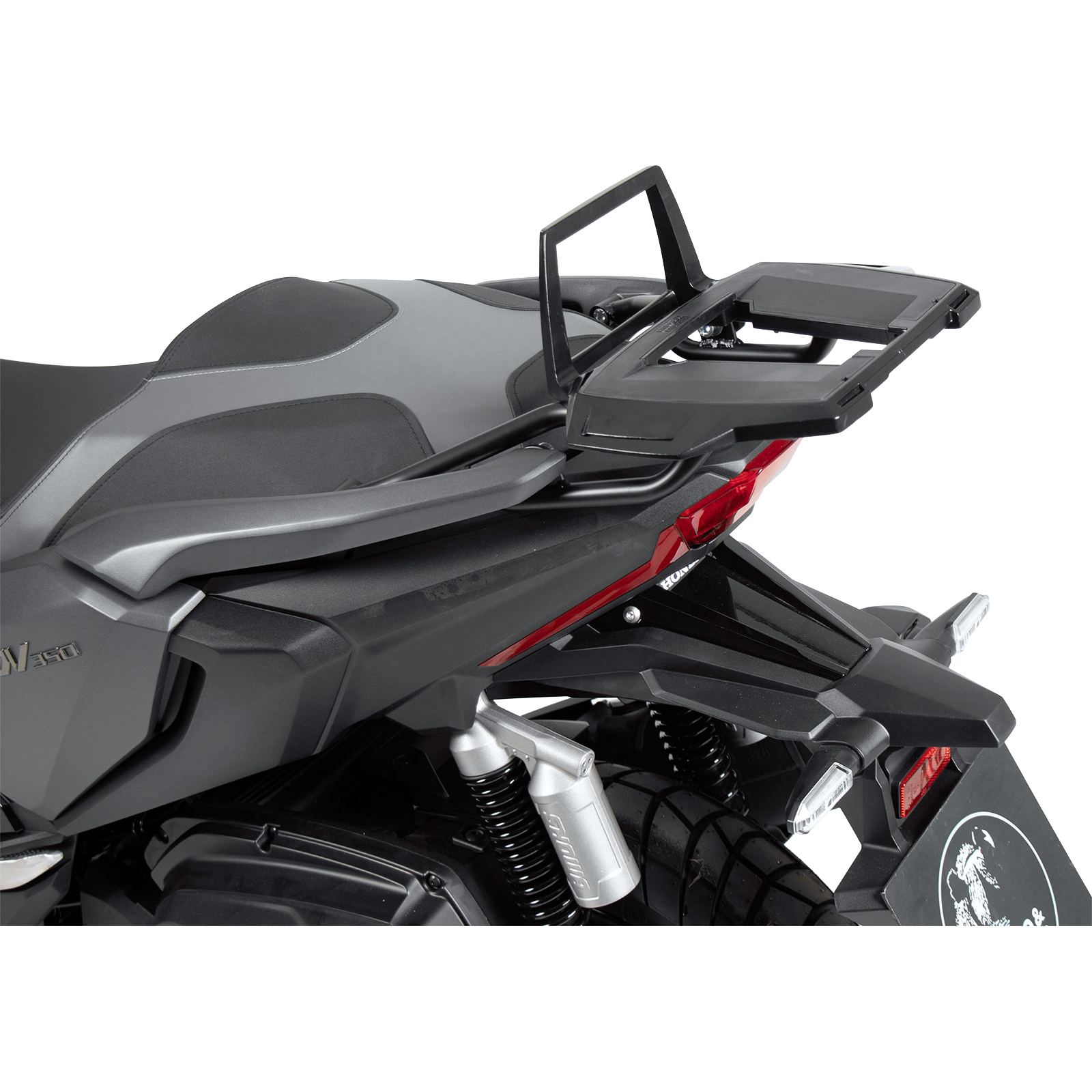 Hepco & Becker Gepäckträger Alurack schwarz für Honda ADV 350 - Motorradzubehör - Motorradgepäck