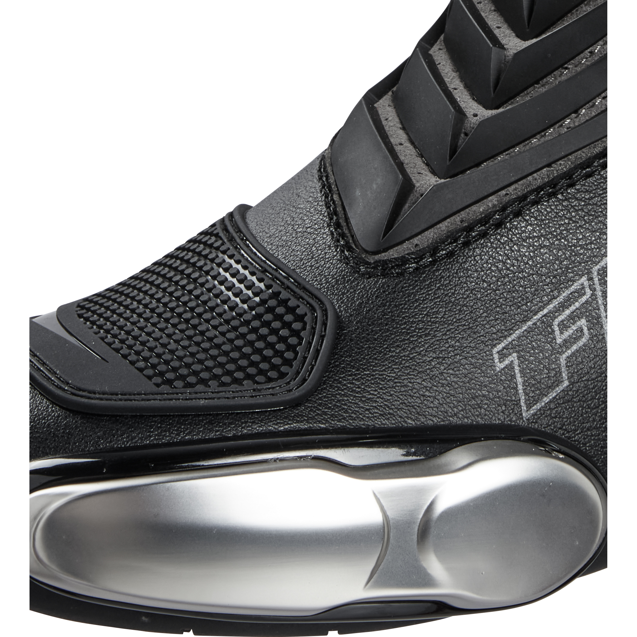 FLM-Mandalika Damen Motorradstiefel lang grau 42-3007511999007742
