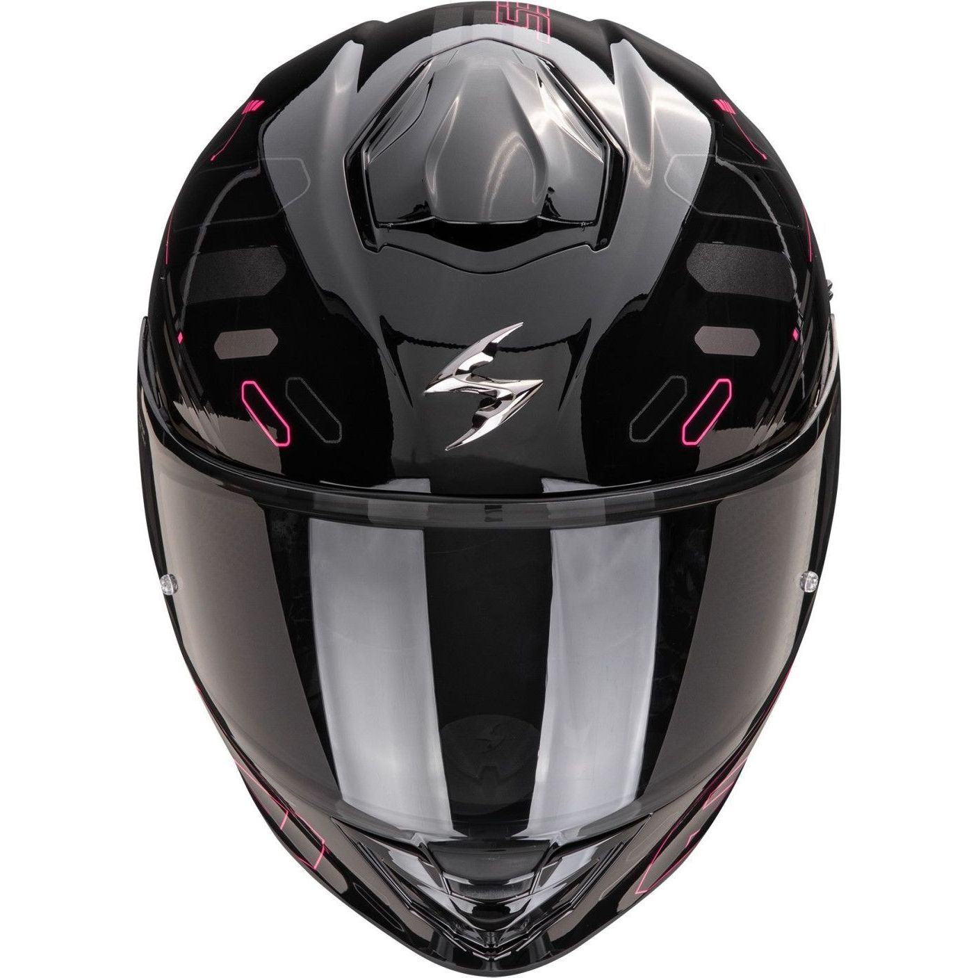 Scorpion EXO-530 Air Clip Fond schwarz/pink S-0001590999035008