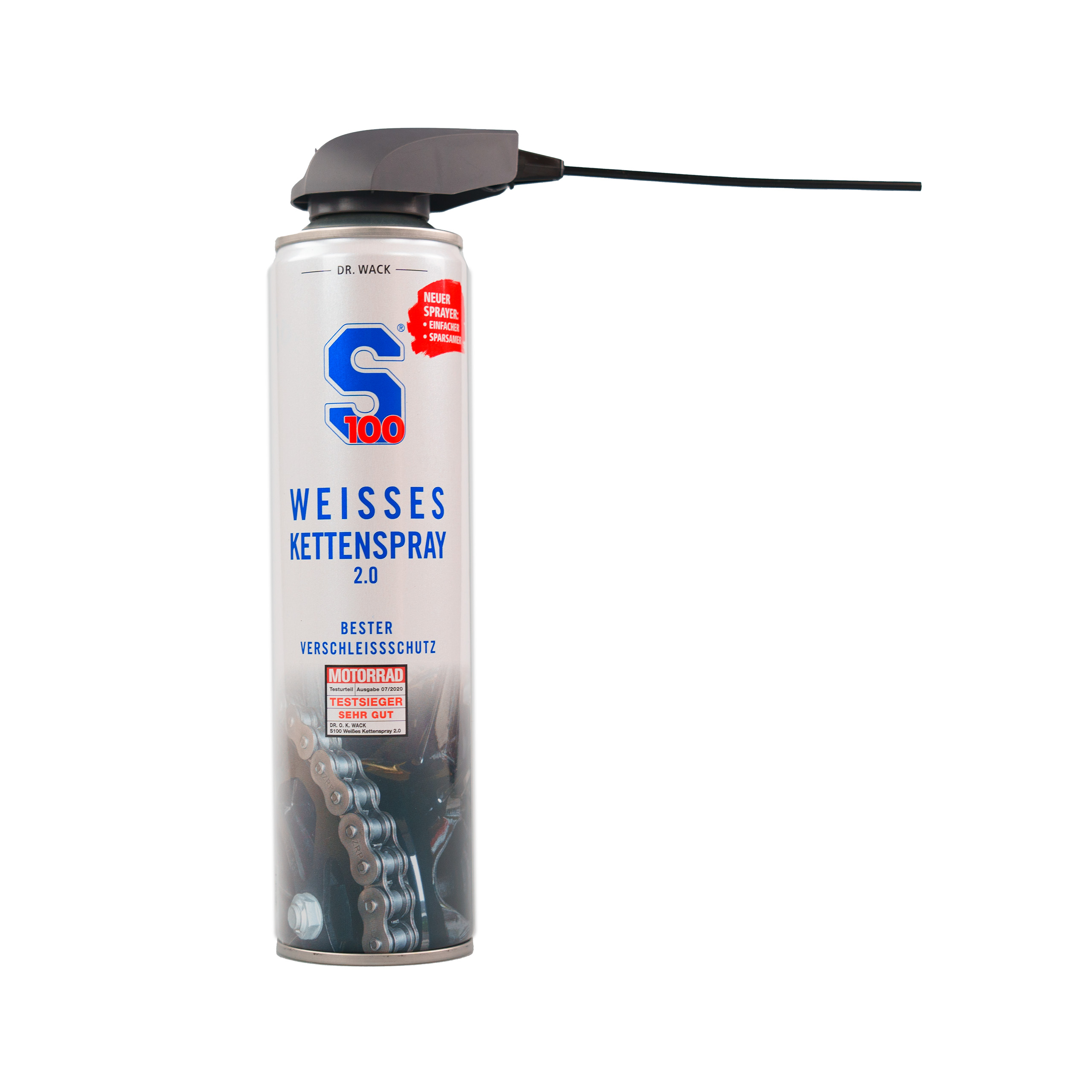 S100-Weißes Kettenspray 2.0 400 ml-0000989238000034