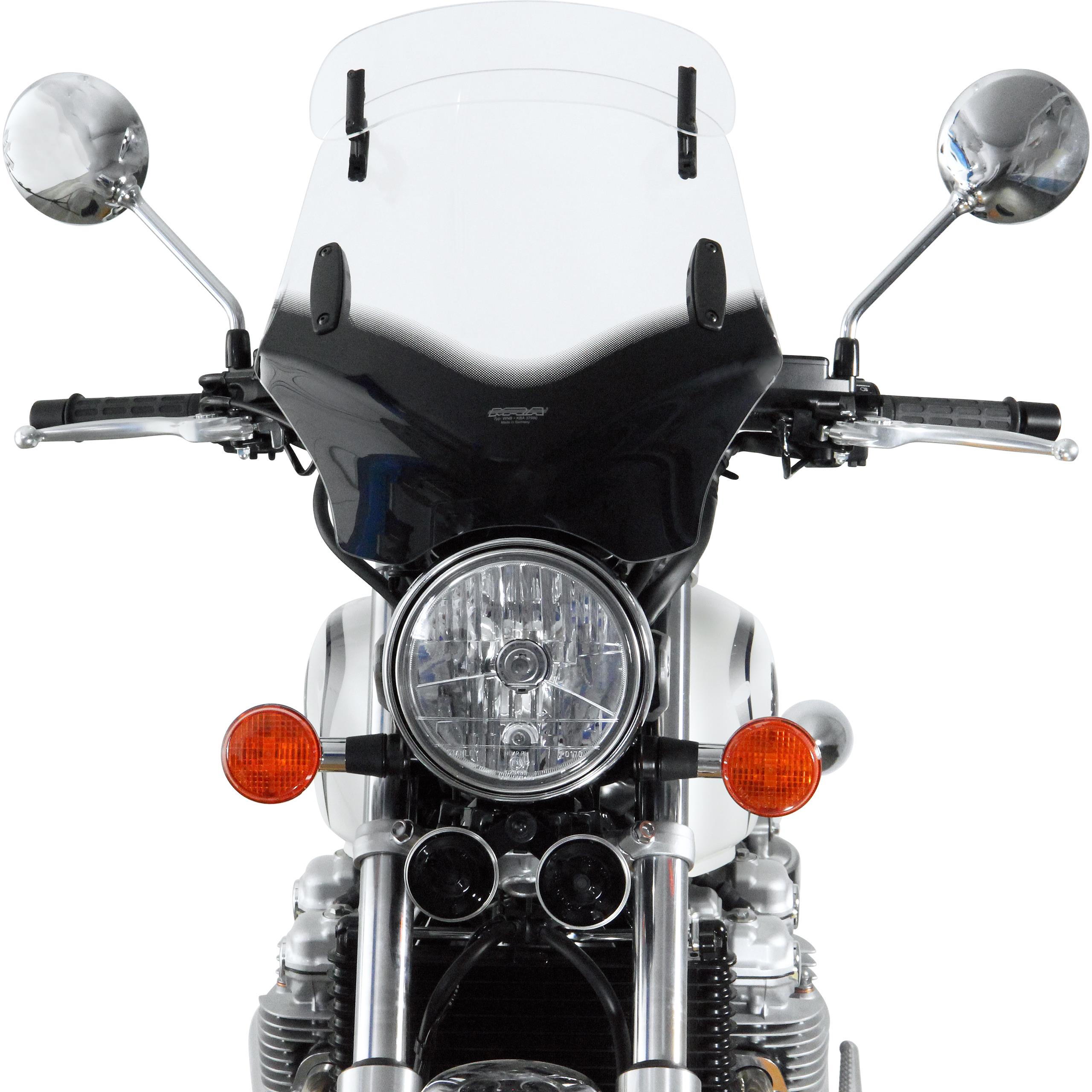 MRA windshield V-Flow Vario-Touring C without mounting kit clear