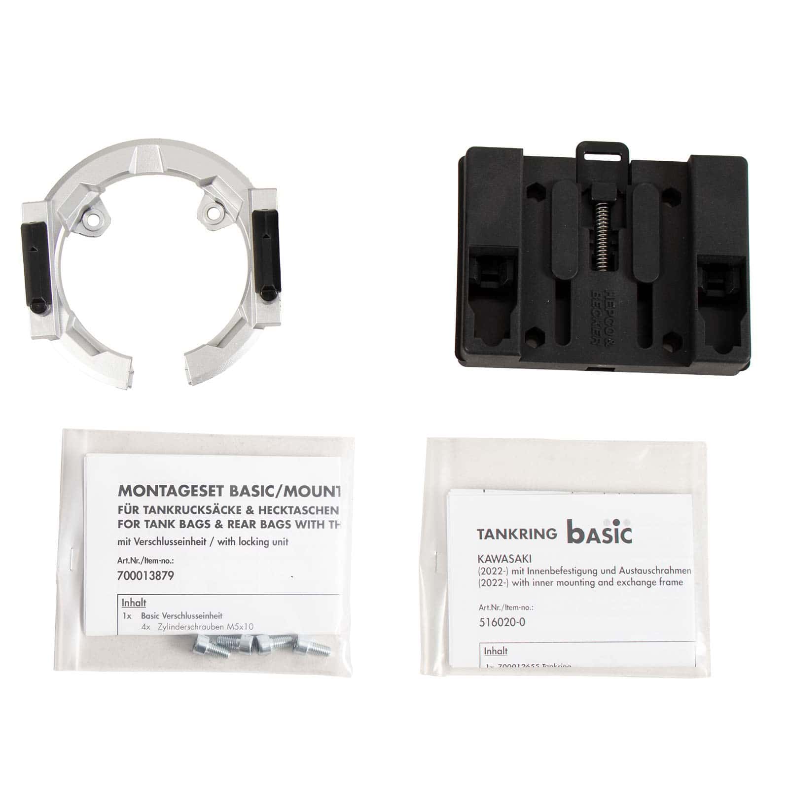Hepco & Becker Tankring Lock-it Basic für Kawasaki Ninja 1100 SX /SE 2025- - Motorradzubehör - Motorradgepäck
