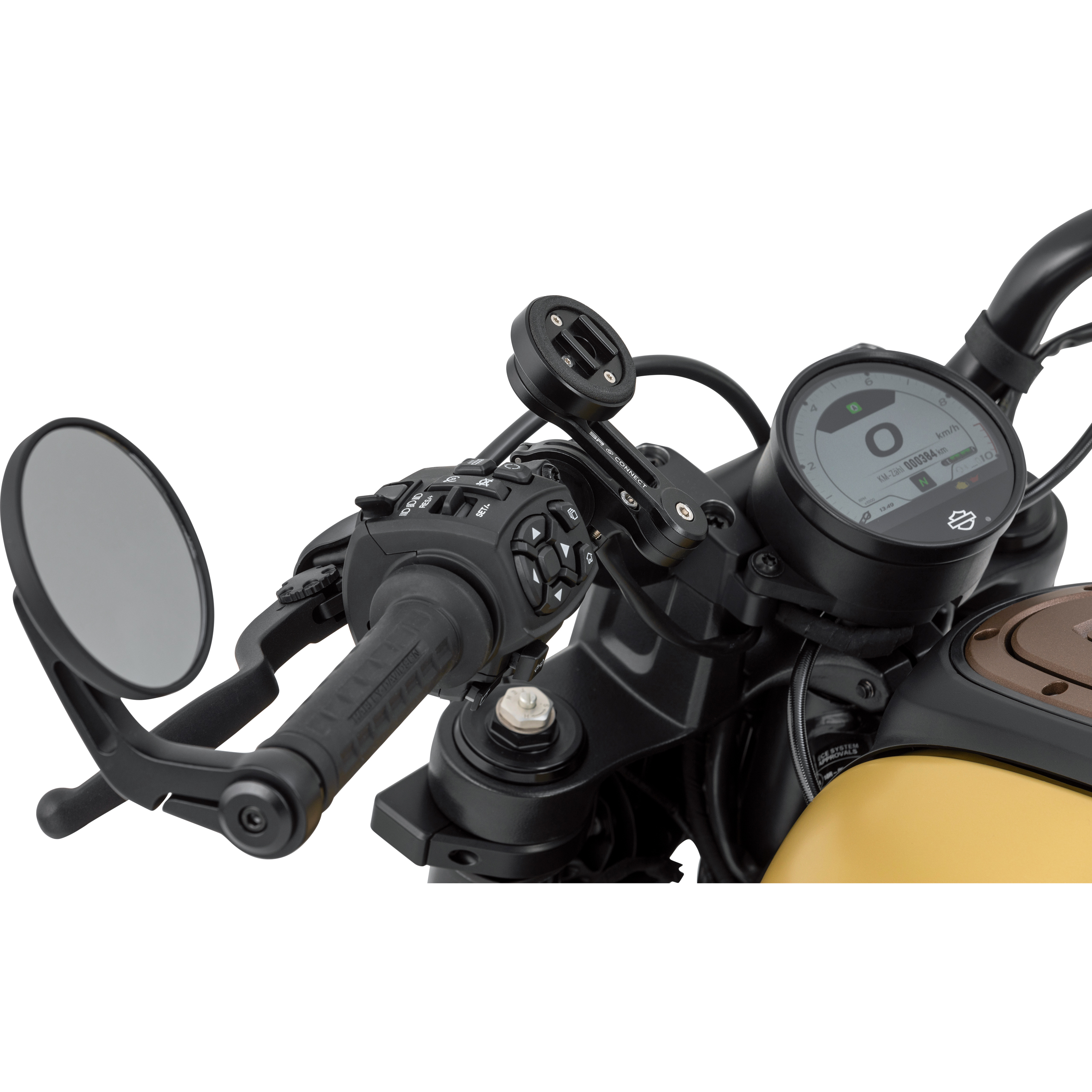 SP Connect-Moto Mount Pro SPC+ Motorradlenkerhalterung schwarz-5741511181010100