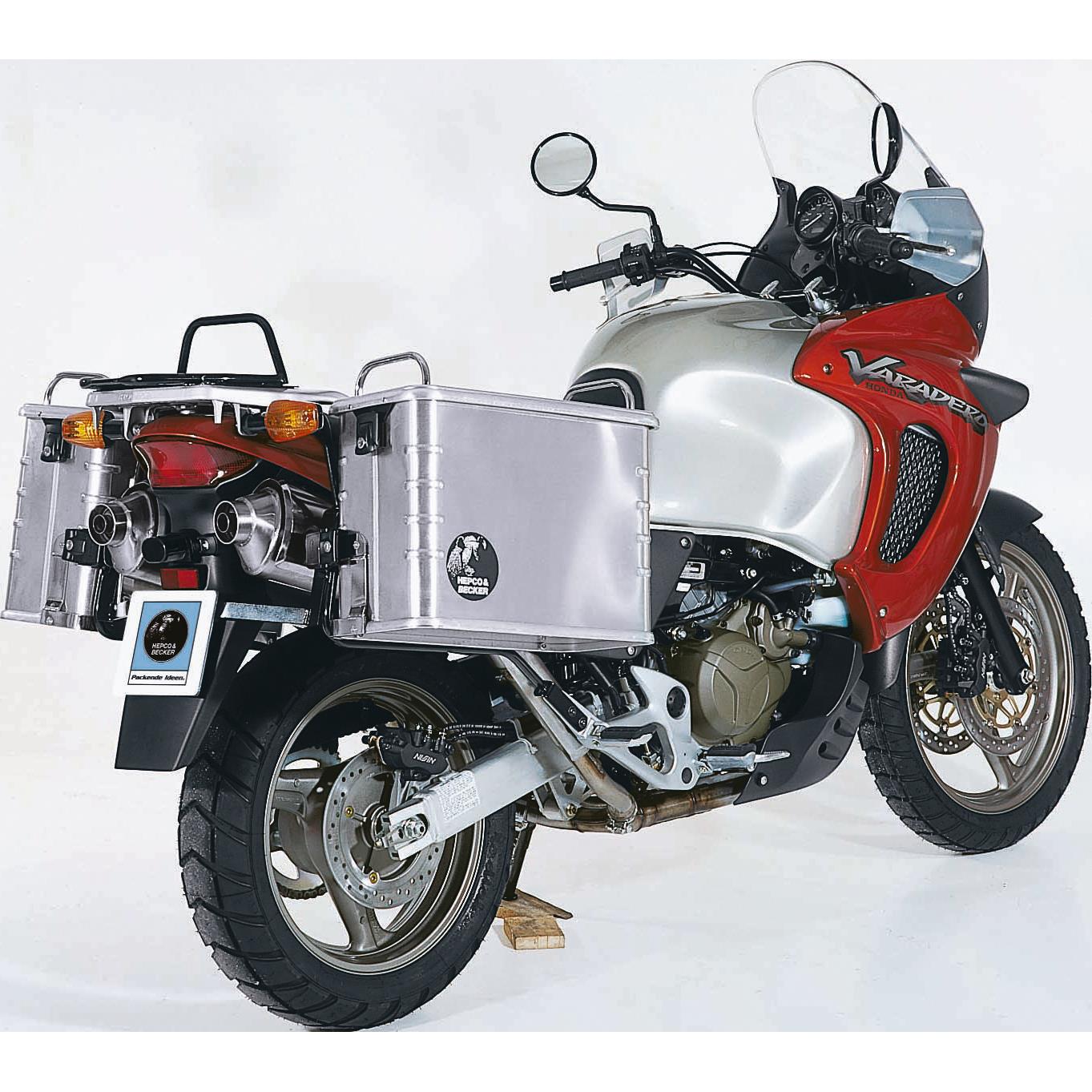 Hepco & Becker-Seitenkoffer Alu Standard 35 links  36 Liter-7013281201000130