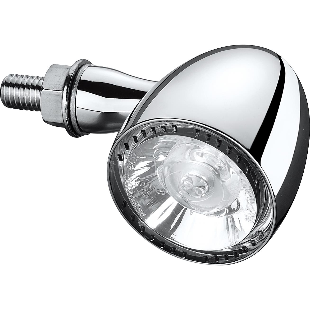 Kellermann LED Positionslicht/Blinker M8 Bullet 1000® PL yellow chrom - Motorradteile & Ersatzteile - Beleuchtung