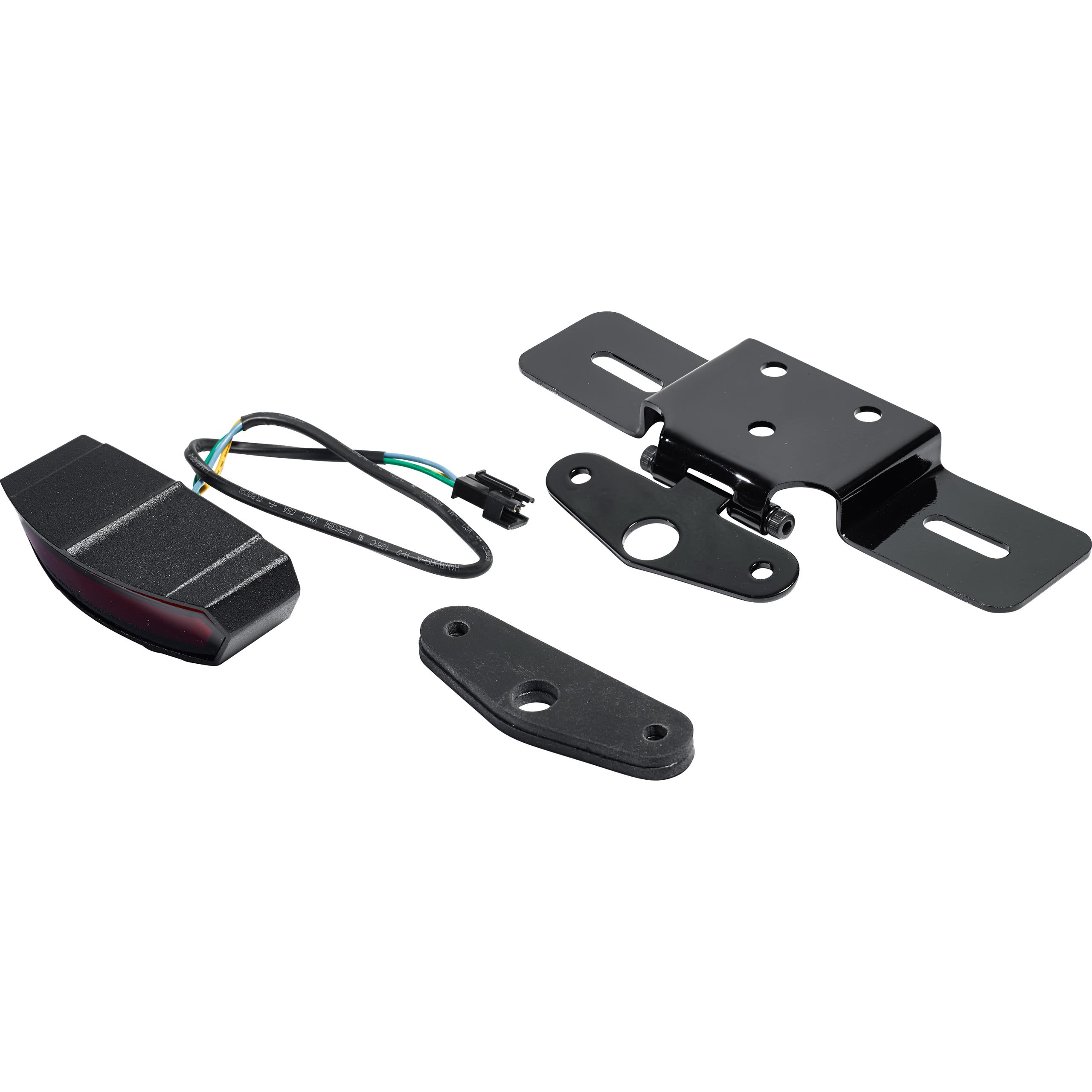 Hashiru-LED Rücklicht ST02 mit Kennzeichenbeleuchtung/-halter-5704701029010040