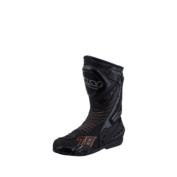 FLM Assen Motorradstiefel lang schwarz 40 - Motorradbekleidung - Motorradbekleidung Herren
