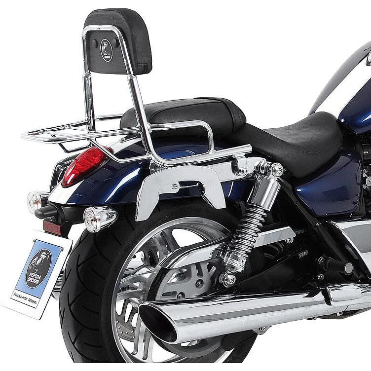 Hepco & Becker Sissybar mit Gepäckträger chrom für Thunderbird/Storm/Comman - Motorradteile & Ersatzteile - Anbauteile