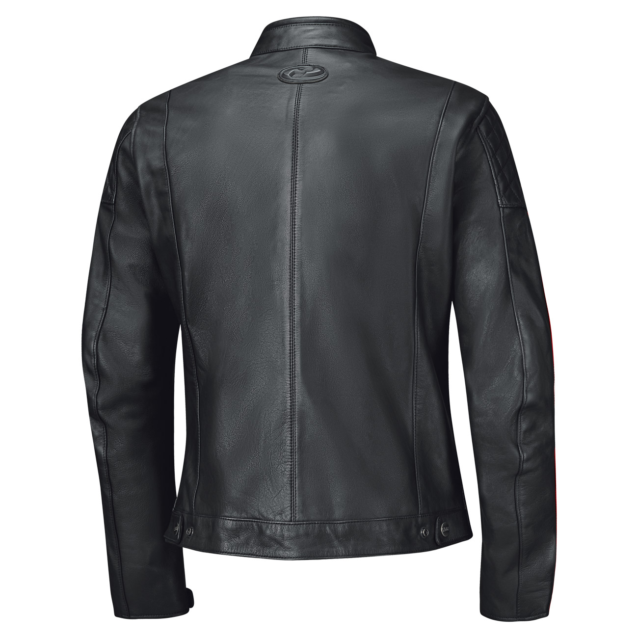 Held-Brixham Lederjacke schwarz/rot 62-0002237999033312