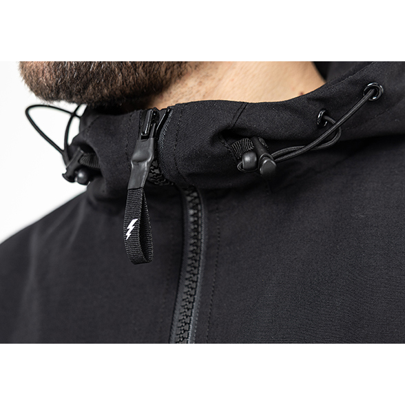 John Doe-Aramid Rip Stop Hoodie schwarz 3XL-0001070005001013