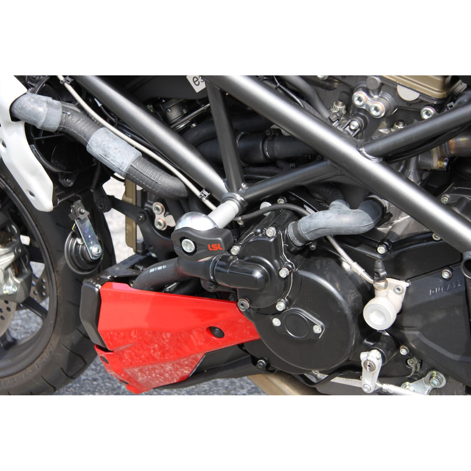 LSL Sturzpadanbausatz Crash Pad für Multistrada/Streetfighter - Motorradteile & Ersatzteile - Anbauteile