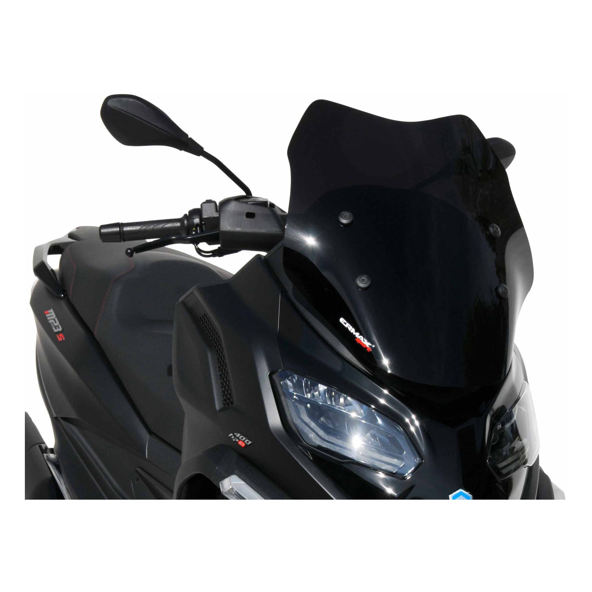 Ermax Windschutzscheibe Sport für MP3 400/530 Exclusive 2021- getö - Motorradteile & Ersatzteile - Verkleidungen & Abdeckungen