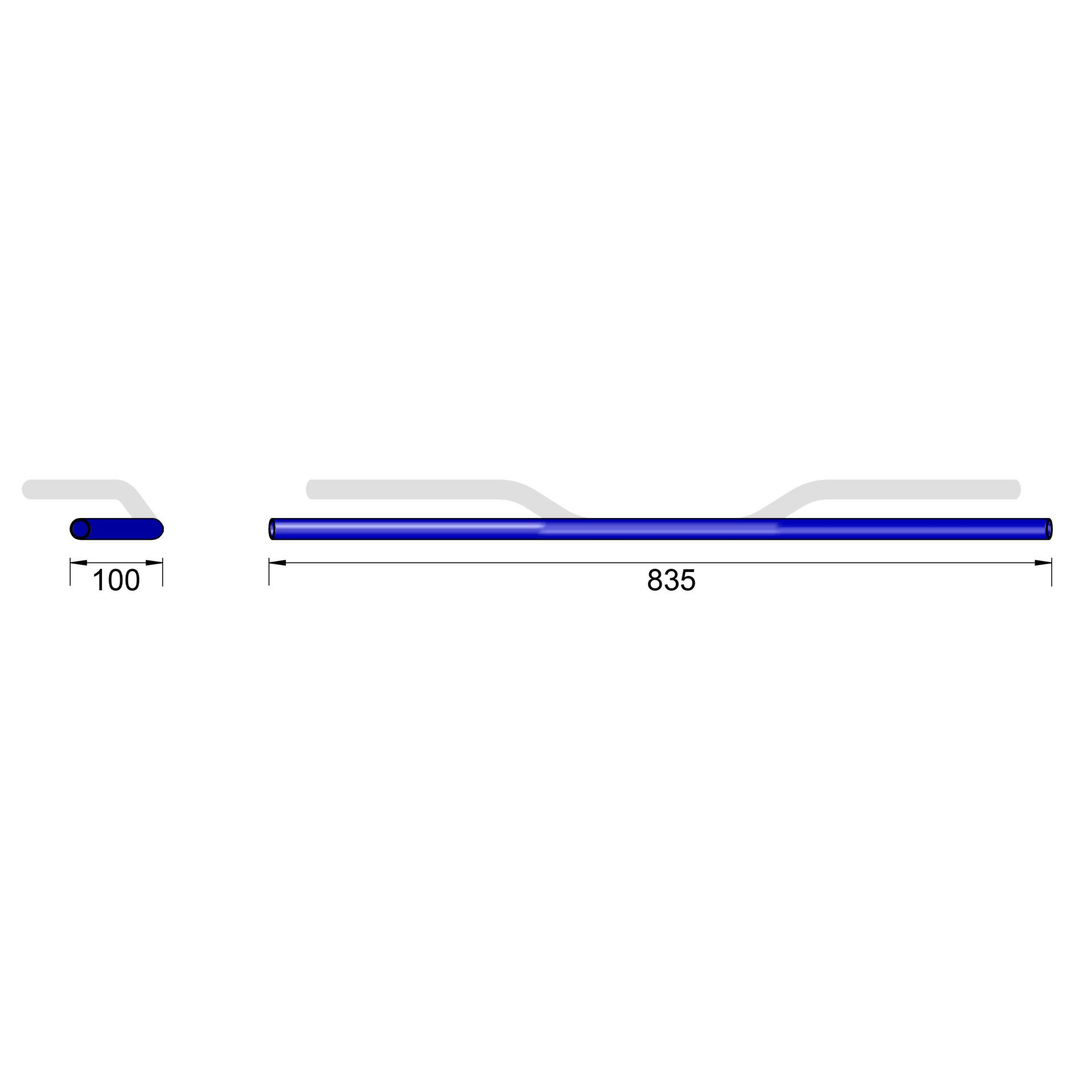 LSL-Lenker Ø25,4mm Alu Drag Bar AD 2.1 846mm-0002364081000000