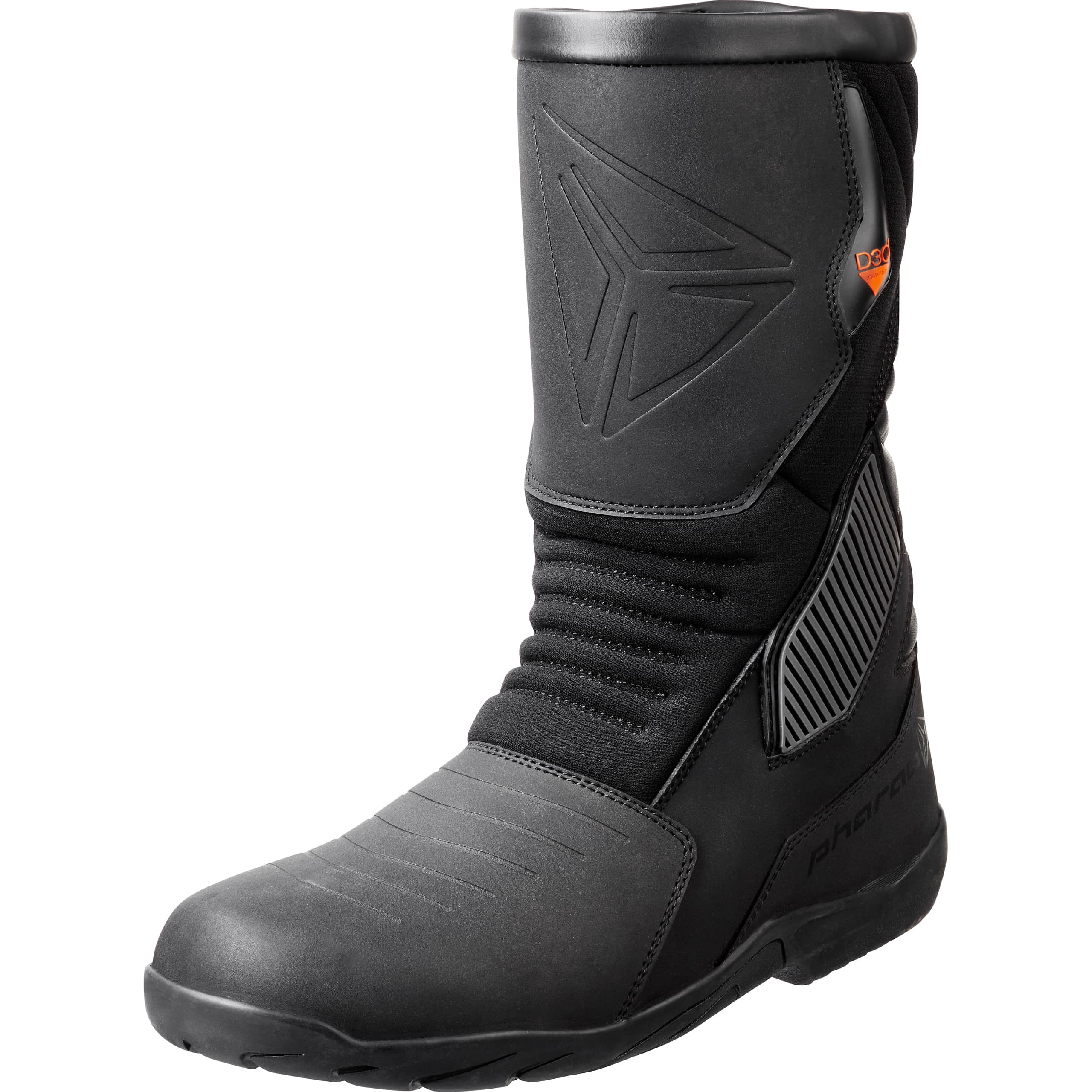 Pharao Avesta WP Motorradstiefel hoch schwarz 44 - Motorradbekleidung - Motorradstiefel & Motorradschuhe