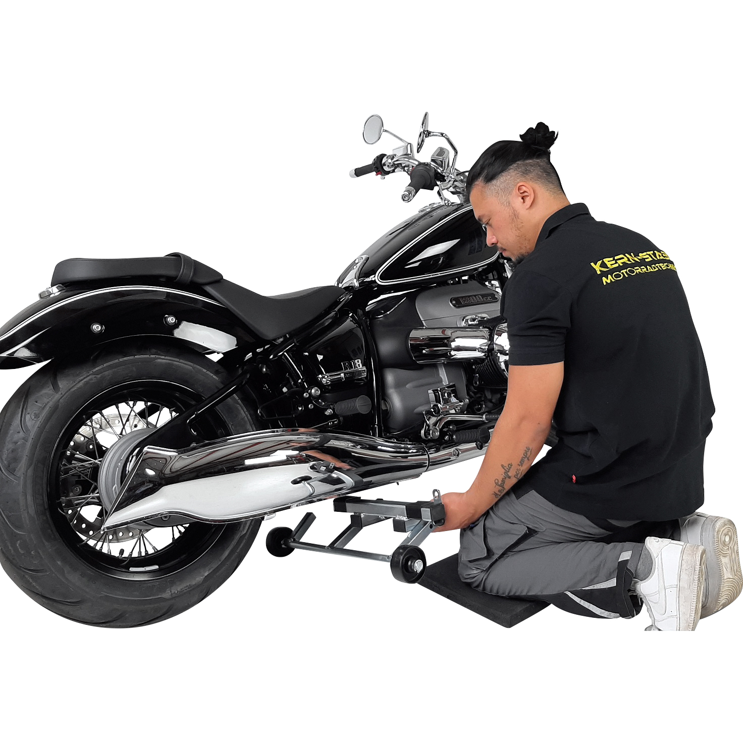 Kern-Stabi-Heck-Montageständer X518E für BMW R 18 /Classic-5741791148000530