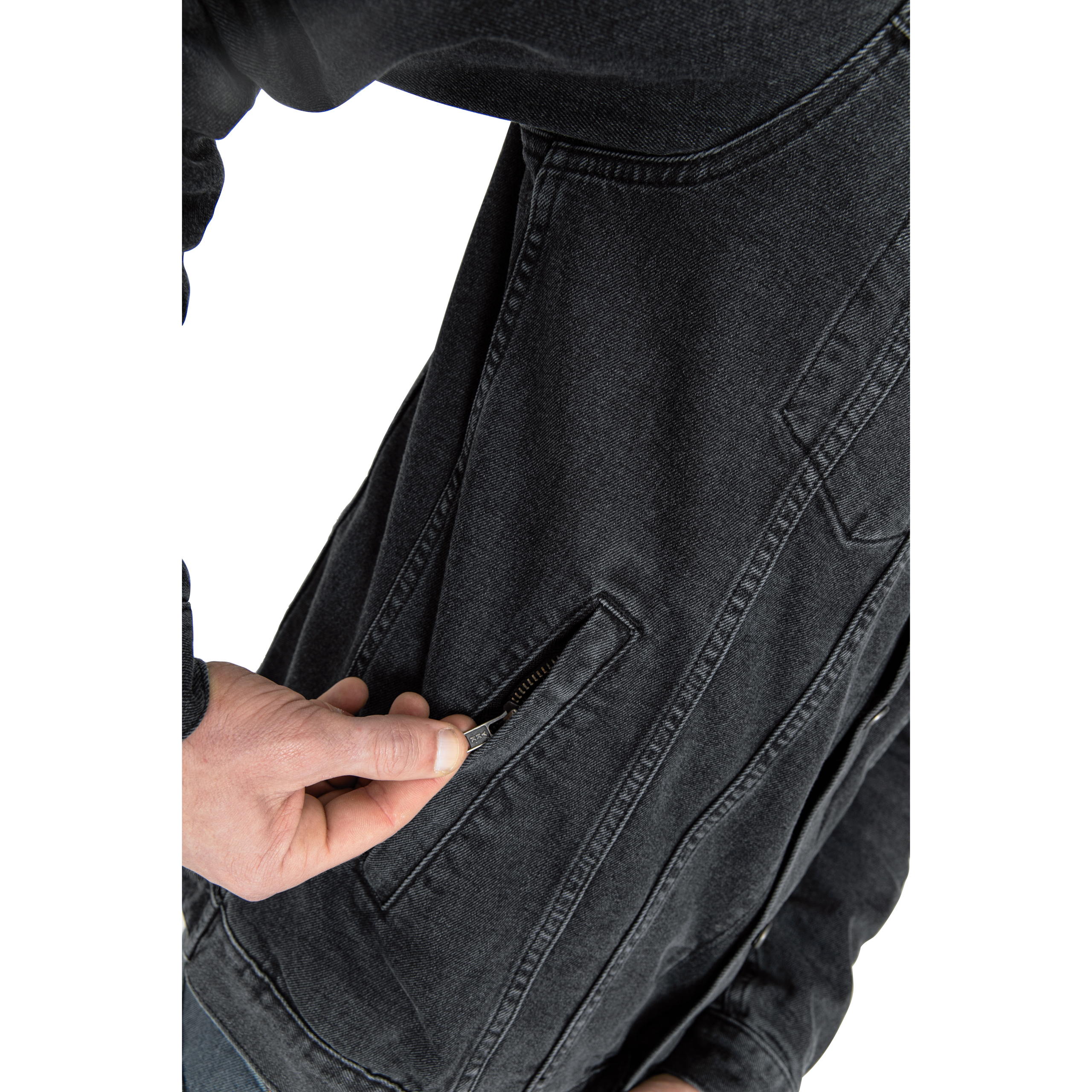 John Doe-Maverick Textiljacke schwarz XL-1000191999001011