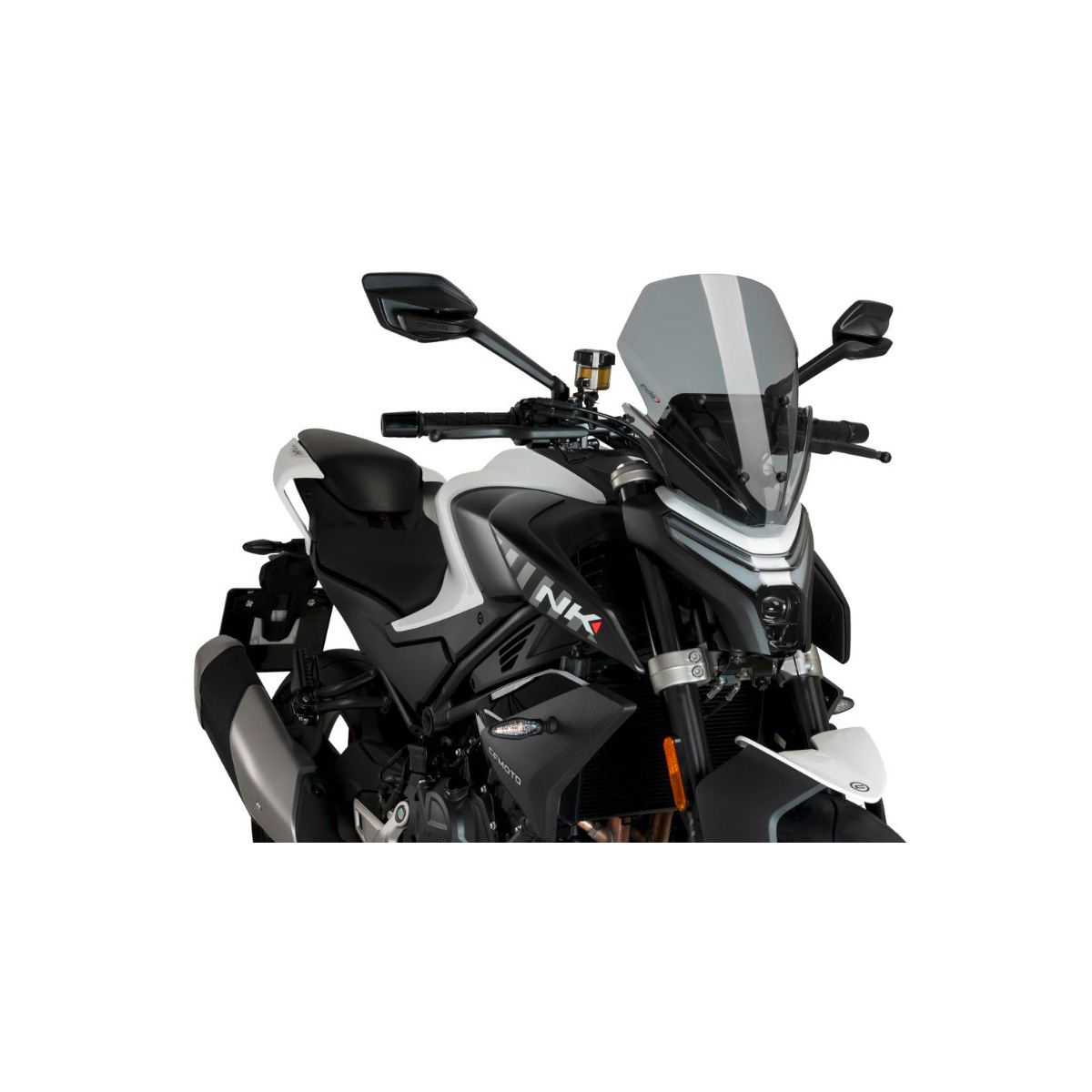 Puig Verkleidungsscheibe Sport getönt für CF Moto 450 NK 2023- - Motorradteile & Ersatzteile - Verkleidungen & Abdeckungen