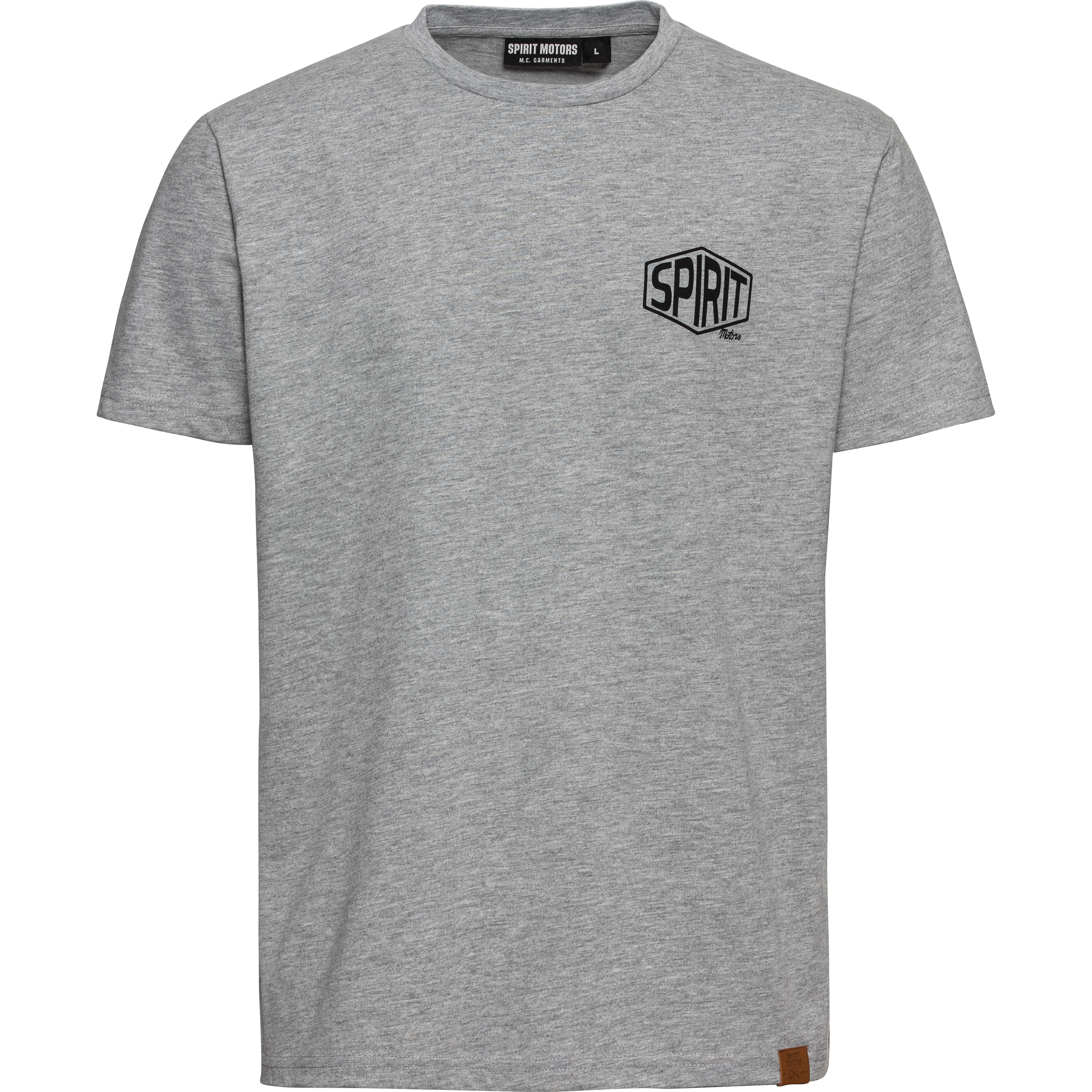 Spirit Motors Easygoing Ethan T-Shirt grau M - Motorradbekleidung - Motorradbekleidung Herren