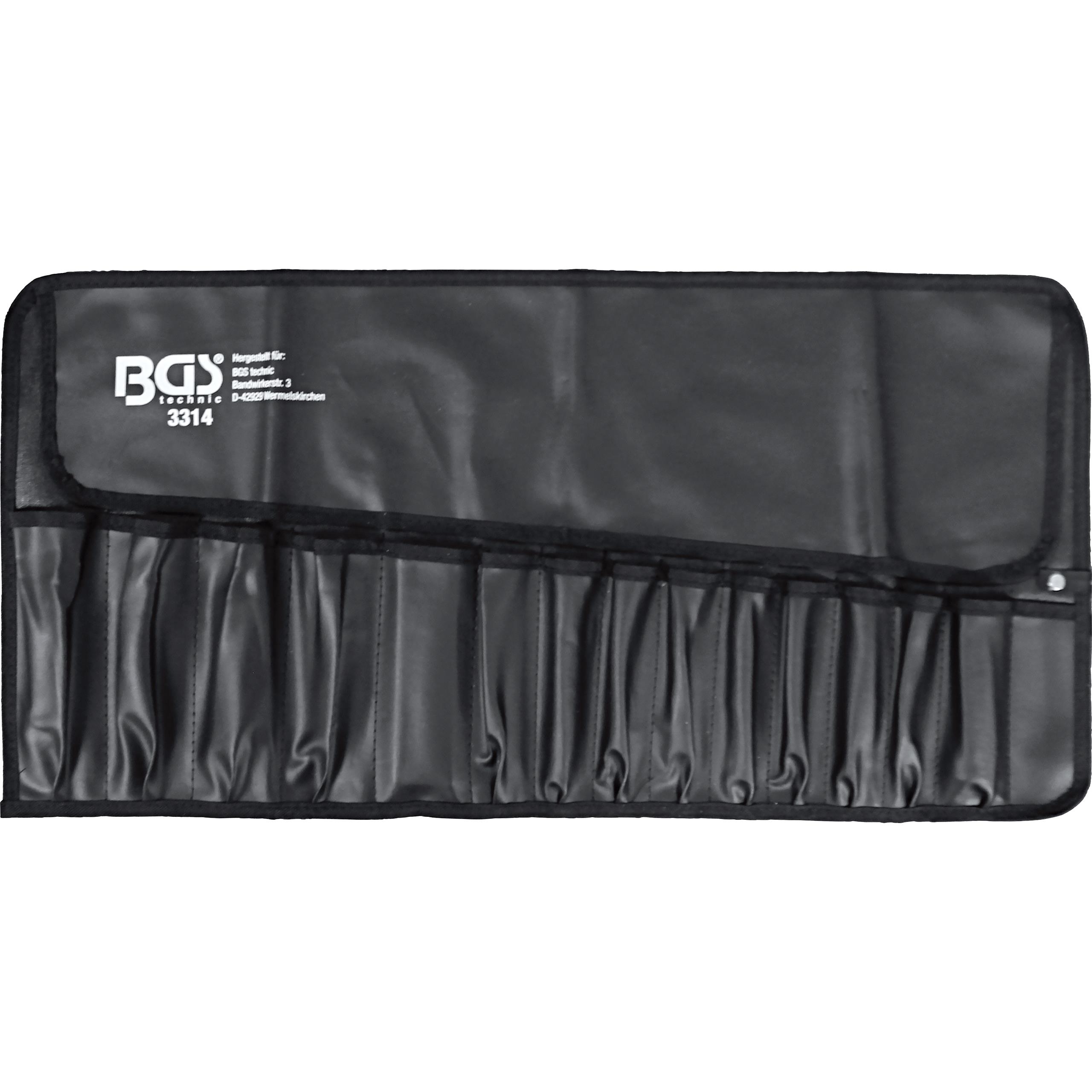 POLO-Werkzeugrolltasche (leer) 66x32cm mit 15 Fächern-0013491165000090