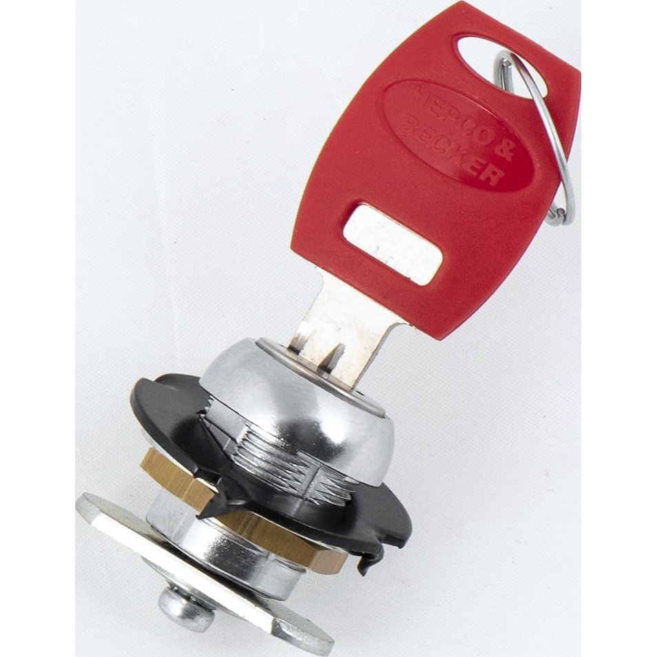 Hepco & Becker-Ersatzteil Schließzylinder Deckel für Ledertaschen SN010-5744971189008009