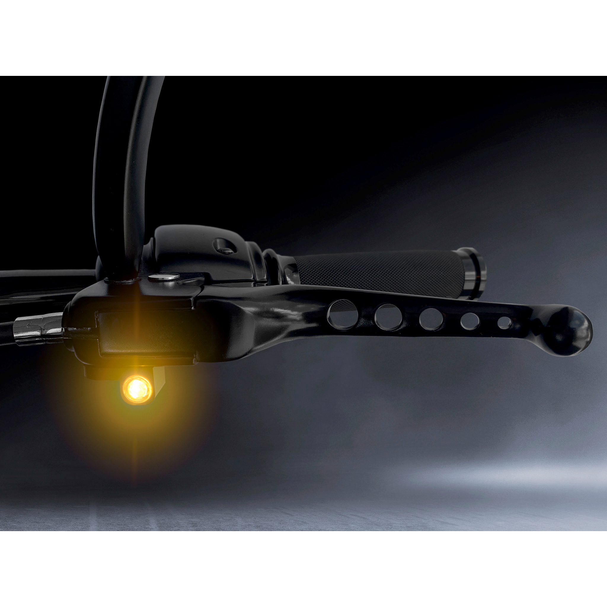 HeinzBikes-LED Armaturenblinkerpaar Nano für Harley-Davidson-5736151020003030