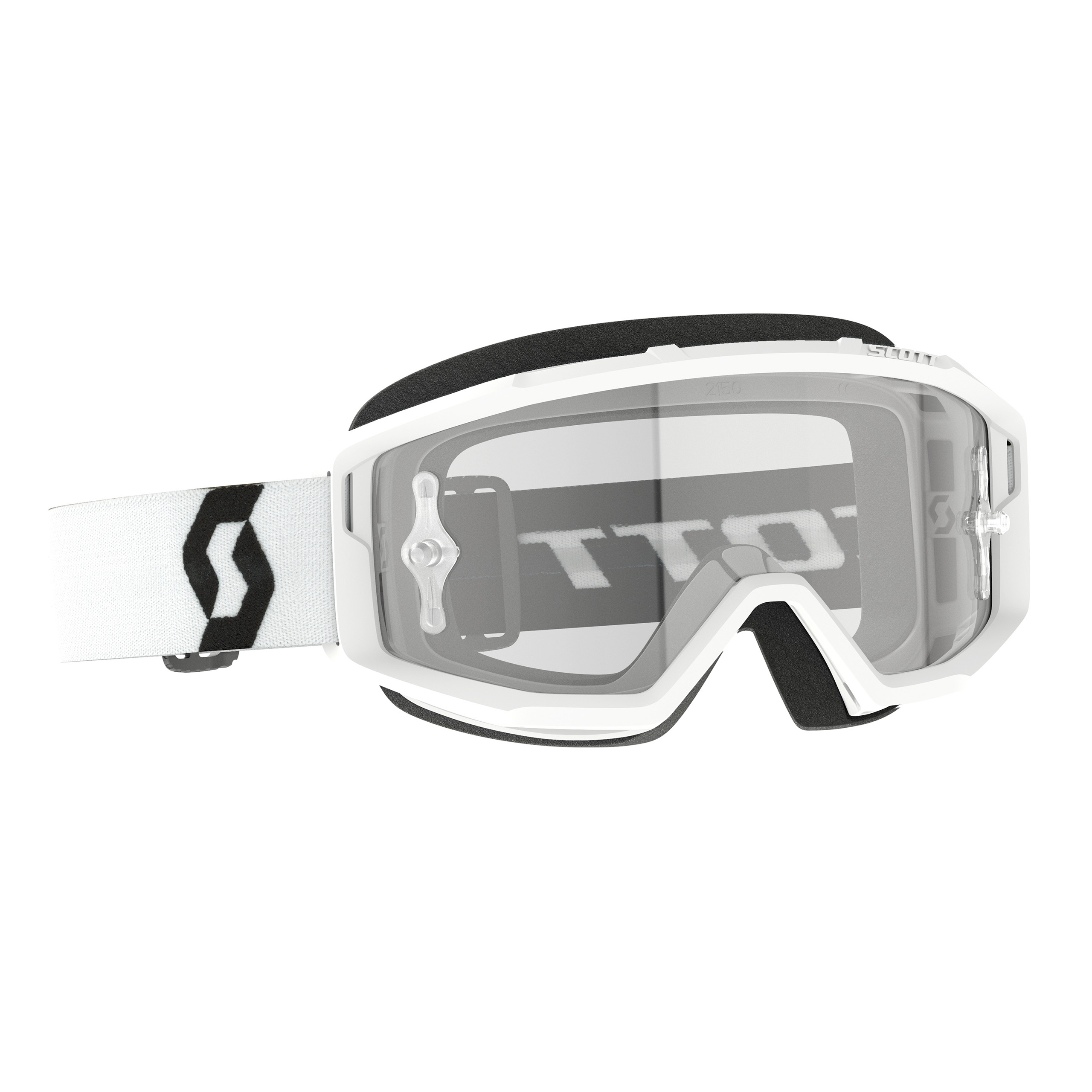 Scott Primal Crossbrille weiß/schwarz - Helme & Brillen - Brillen