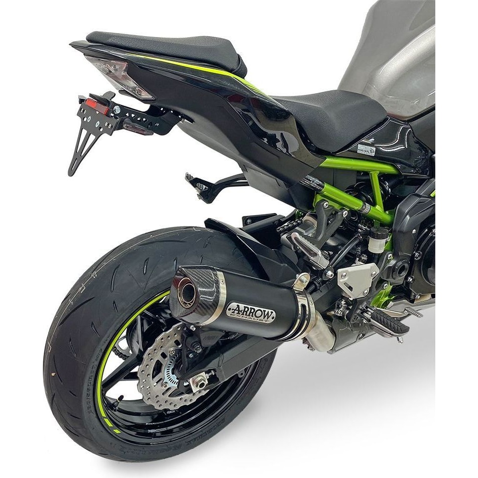 Arrow Exhaust Auspuff Thunder 71912AKN schwarz/Carbon für Z 900 48PS 17-24 - Motorradteile & Ersatzteile - Auspuff