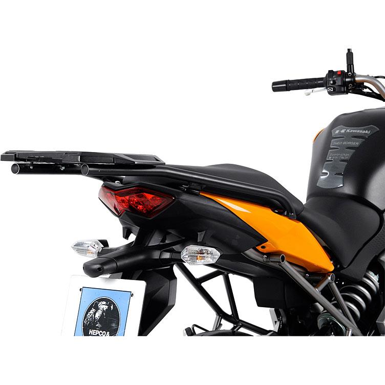 Hepco & Becker Alurack Gepäckbrücke schwarz für KLE 650 Versys 2010-2014 - Motorradzubehör - Motorradgepäck