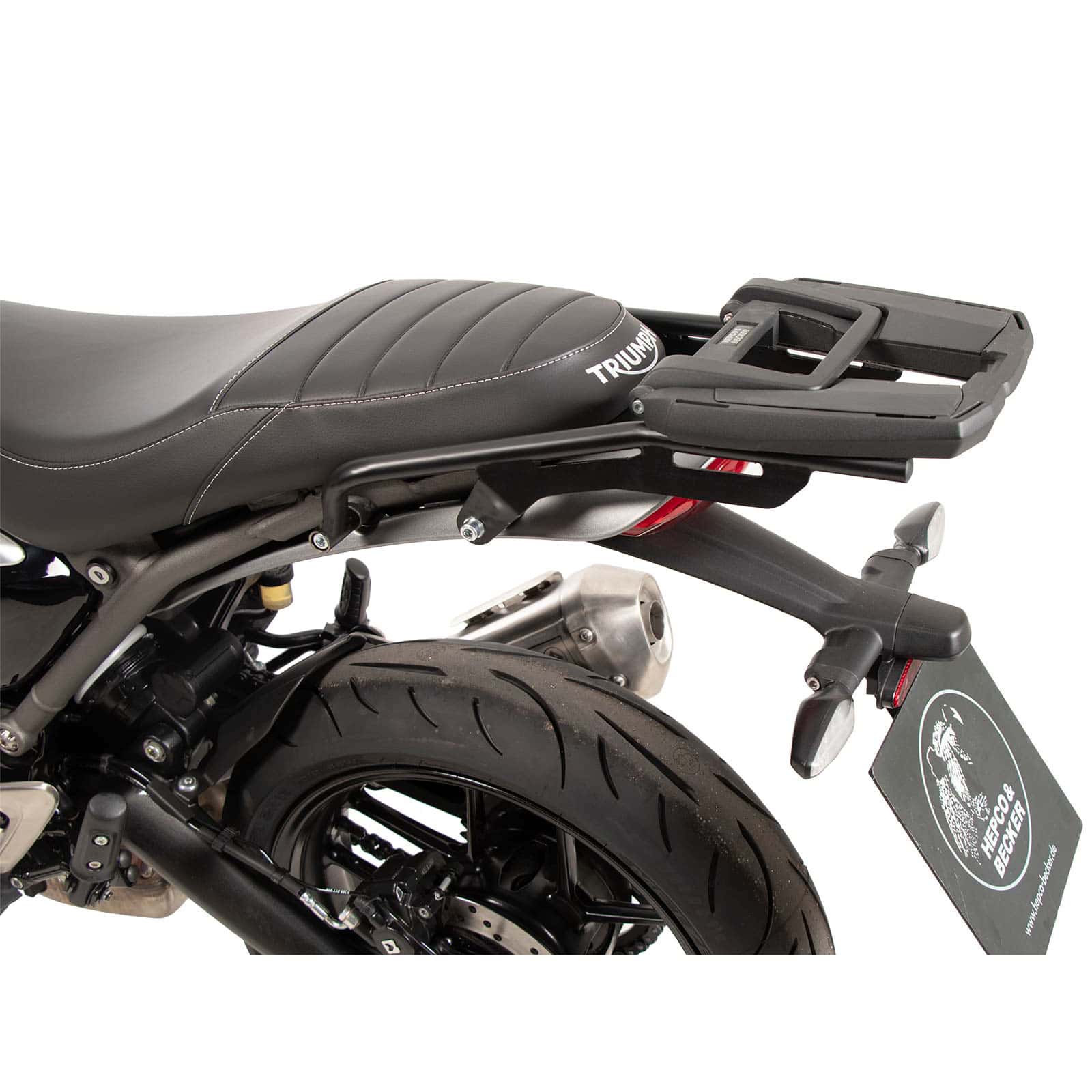 Hepco & Becker Gepäckträger Easyrack schwarz für Triumph Speed 400 - Motorradzubehör - Motorradgepäck