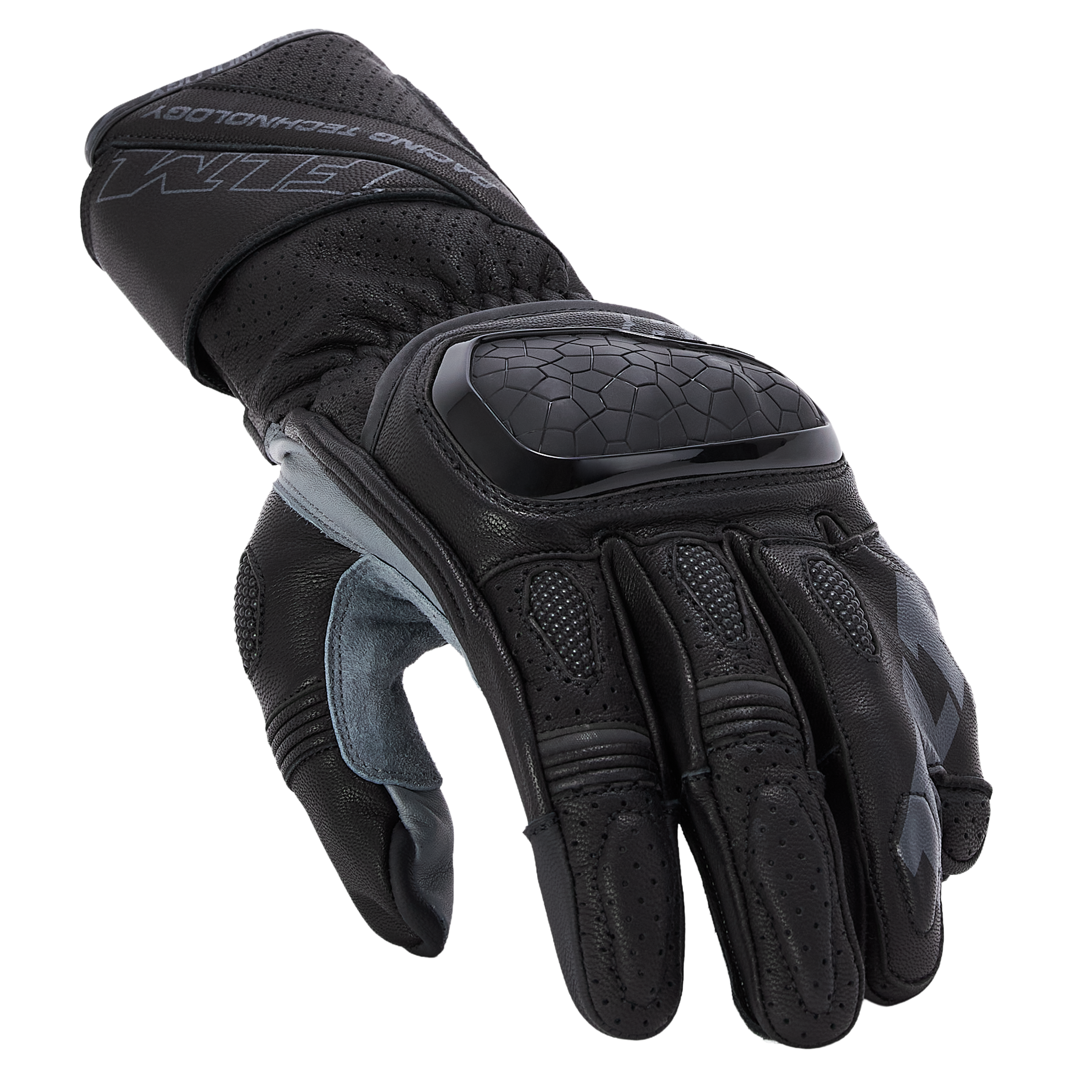 FLM-Le Mans Lederhandschuh schwarz-0001455006001