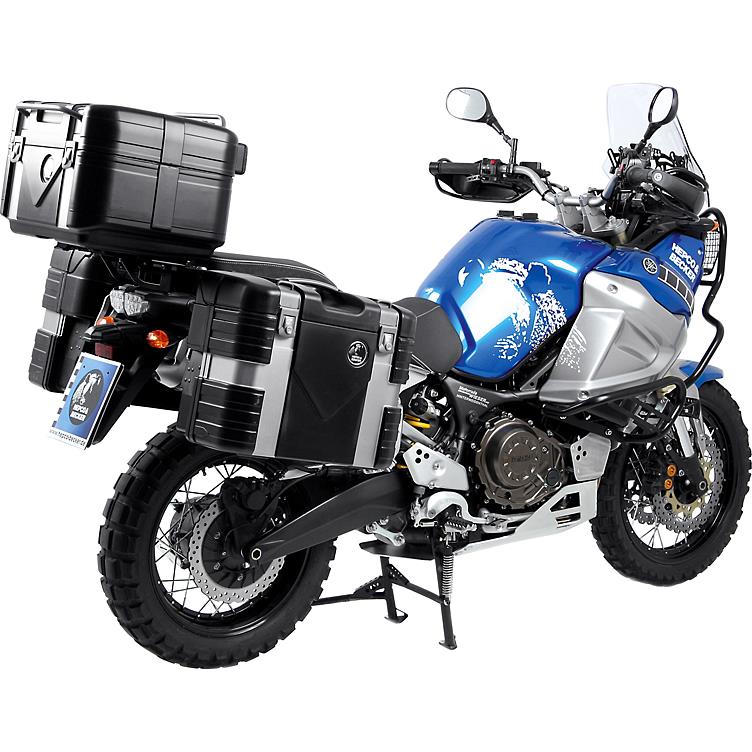 Hepco & Becker Topcase Gobi 38 Liter schwarz/silber - Motorradzubehör - Motorradgepäck