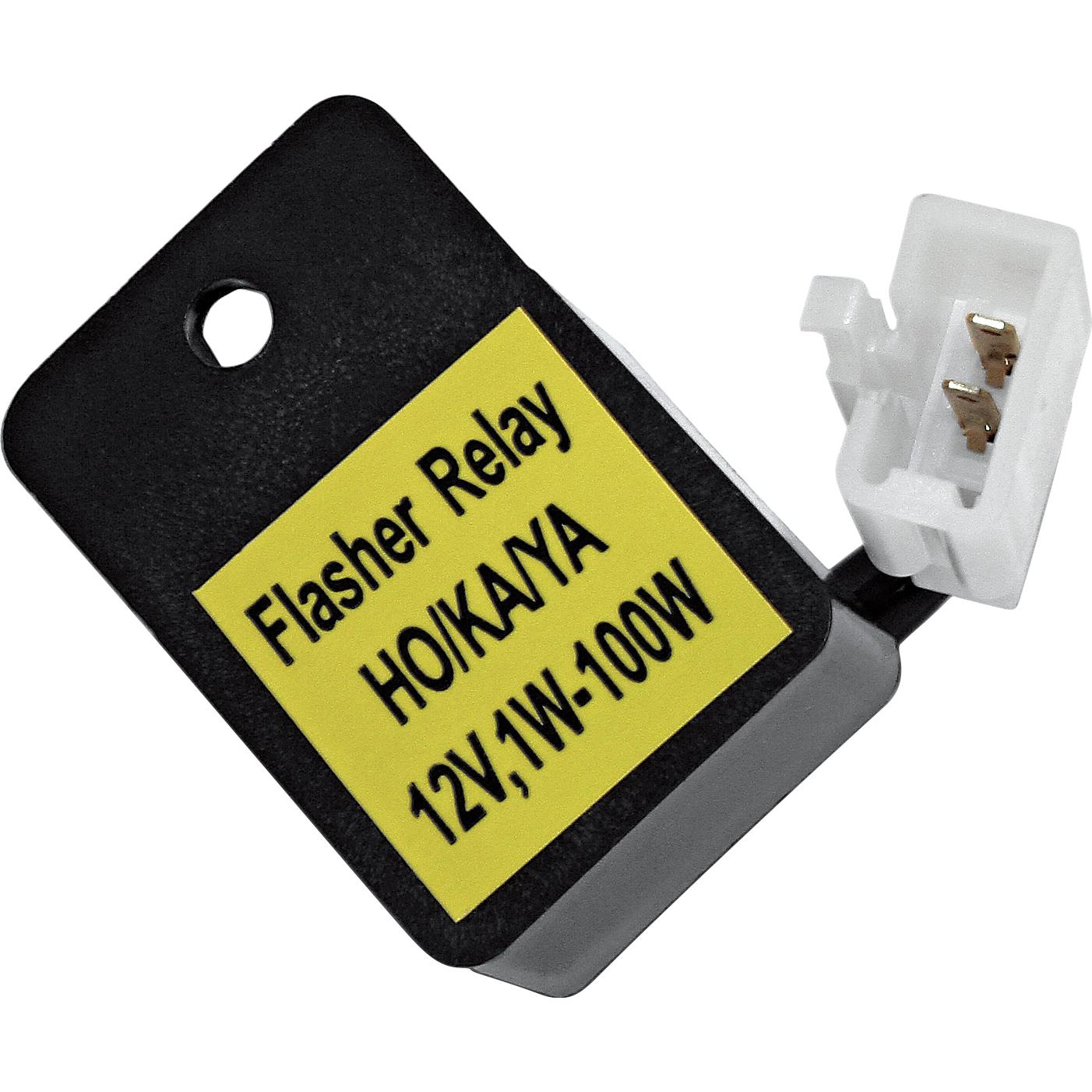 HIGHSIDER smart Blinkrelais 12V 1-100W 3-fach Stecker am Kabel für Ho/Ka/Ya - Motorradteile & Ersatzteile - Elektrik