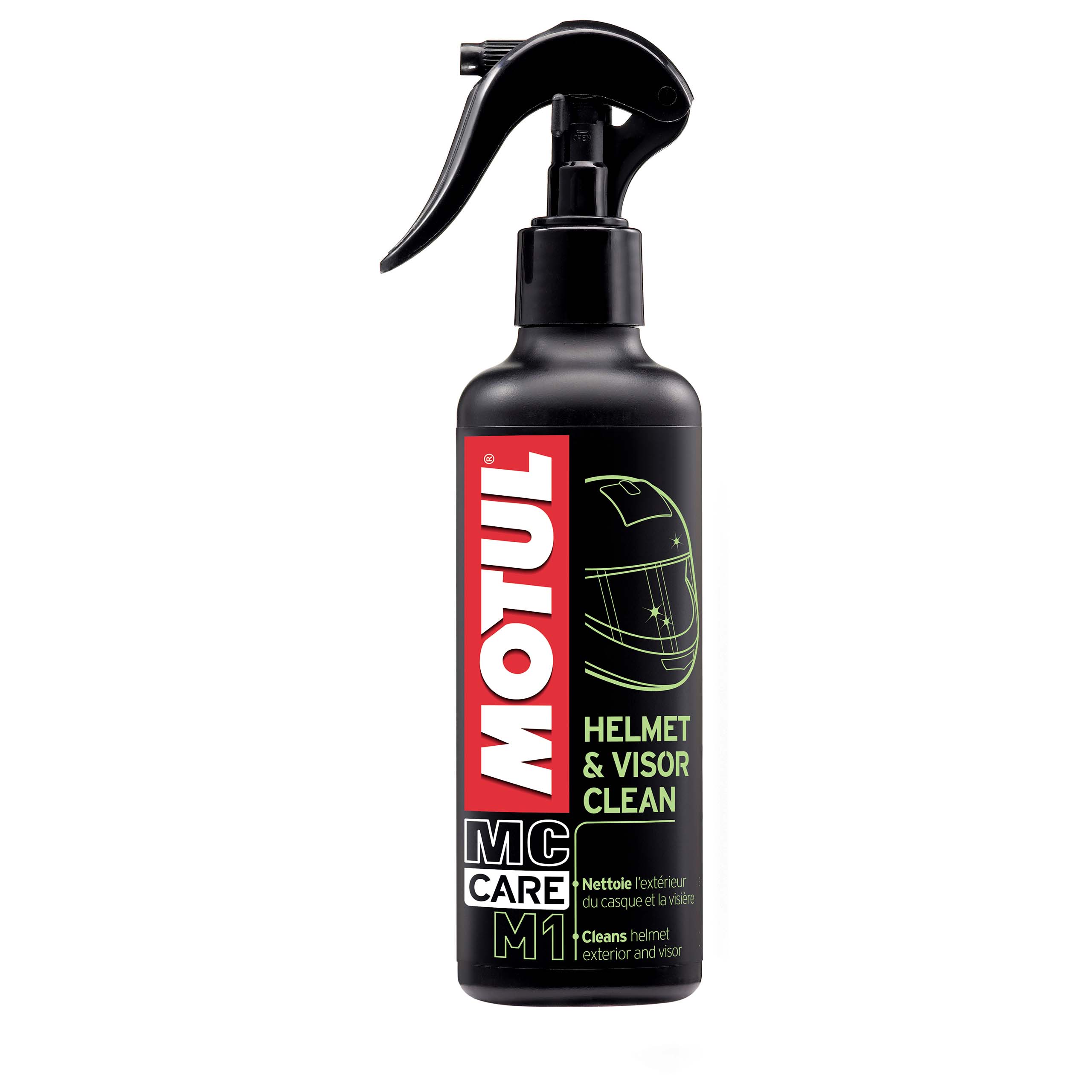 Motul nettoyant casque et visière Mc Care M1 Helmet&Visor Clean 250 ml