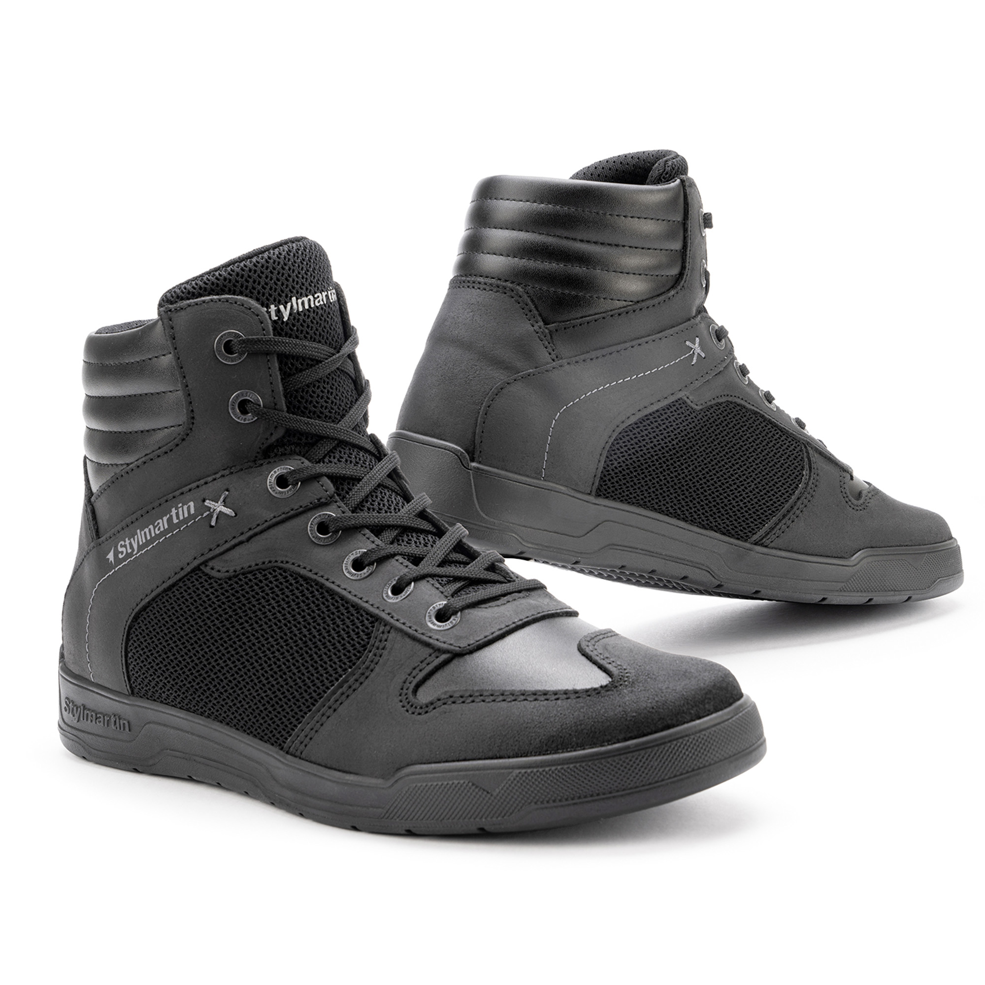 Stylmartin-Atom Evo Motorradsneaker schwarz 45-0001842999001745