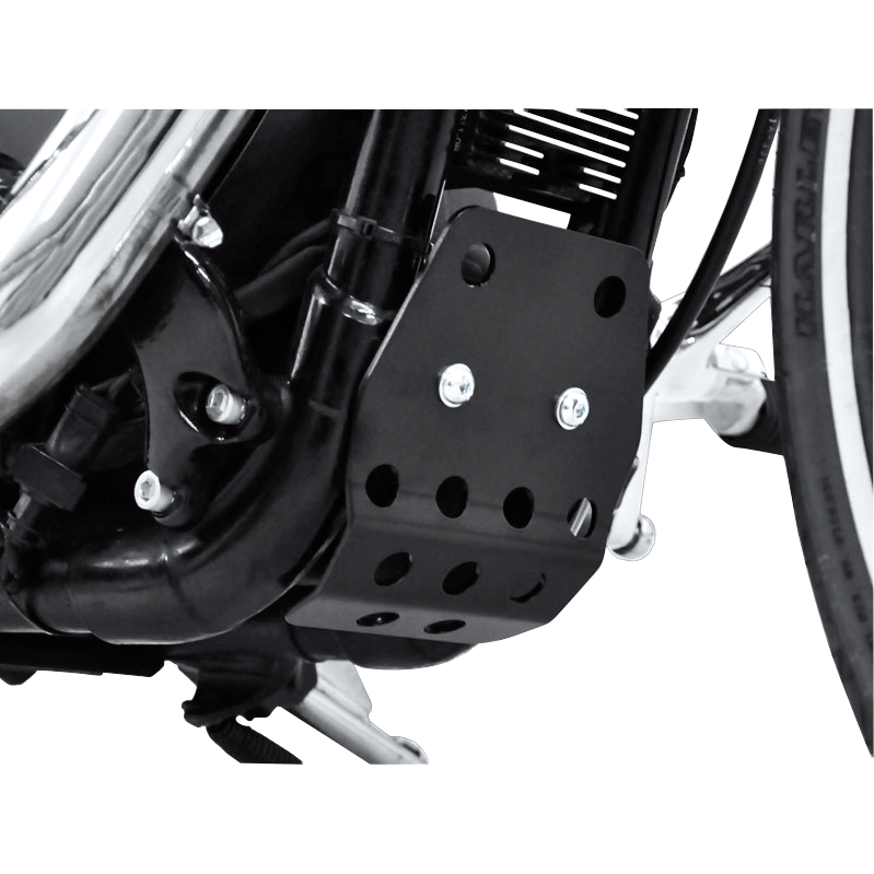 Zieger Motorschutz Alu schwarz für Harley-Davidson Sportster 04-16 - Motorradteile & Ersatzteile - Verkleidungen & Abdeckungen