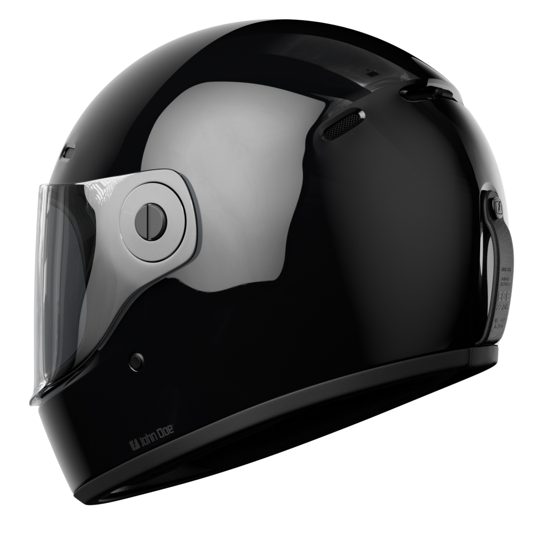 John Doe-JD/ONE Helmet Glossy Black S-0001332999035008
