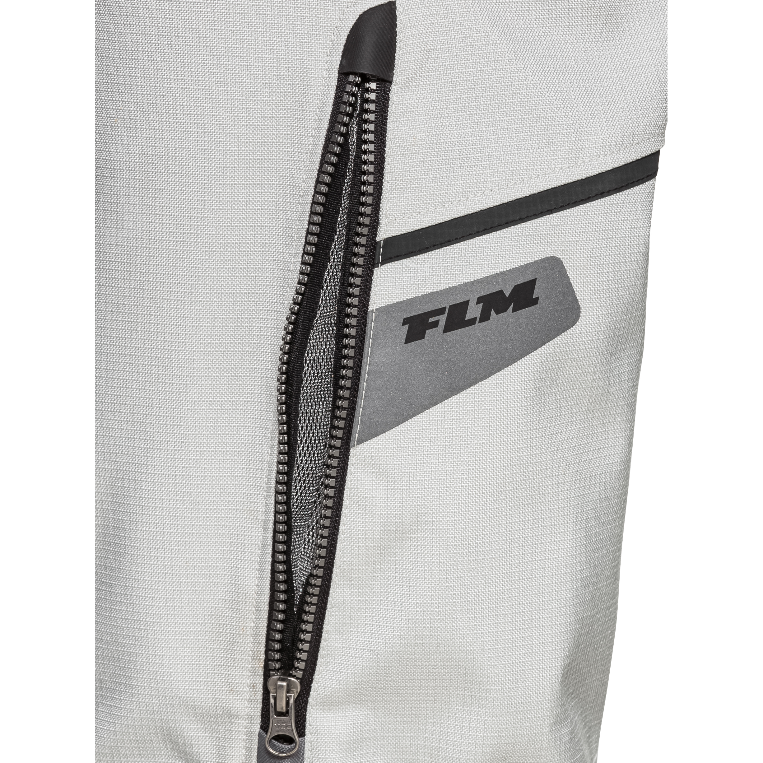 FLM-Touren Leder-/Textilhose 4.0 grau/schwarz XXL-2106471003005012