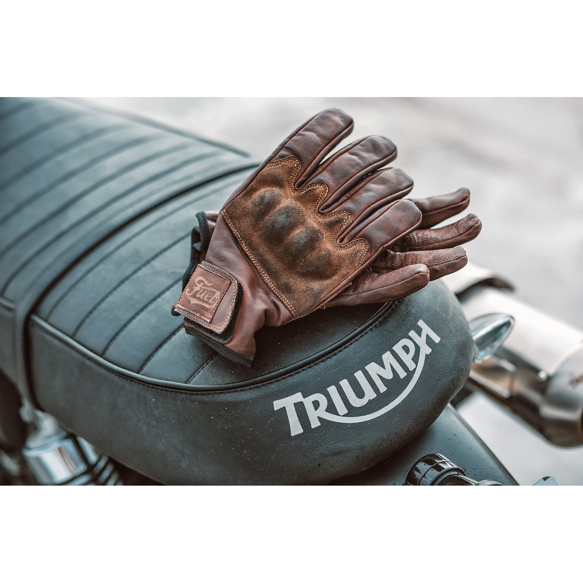 Fuel-Rodeo Lederhandschuh braun-0001954007006