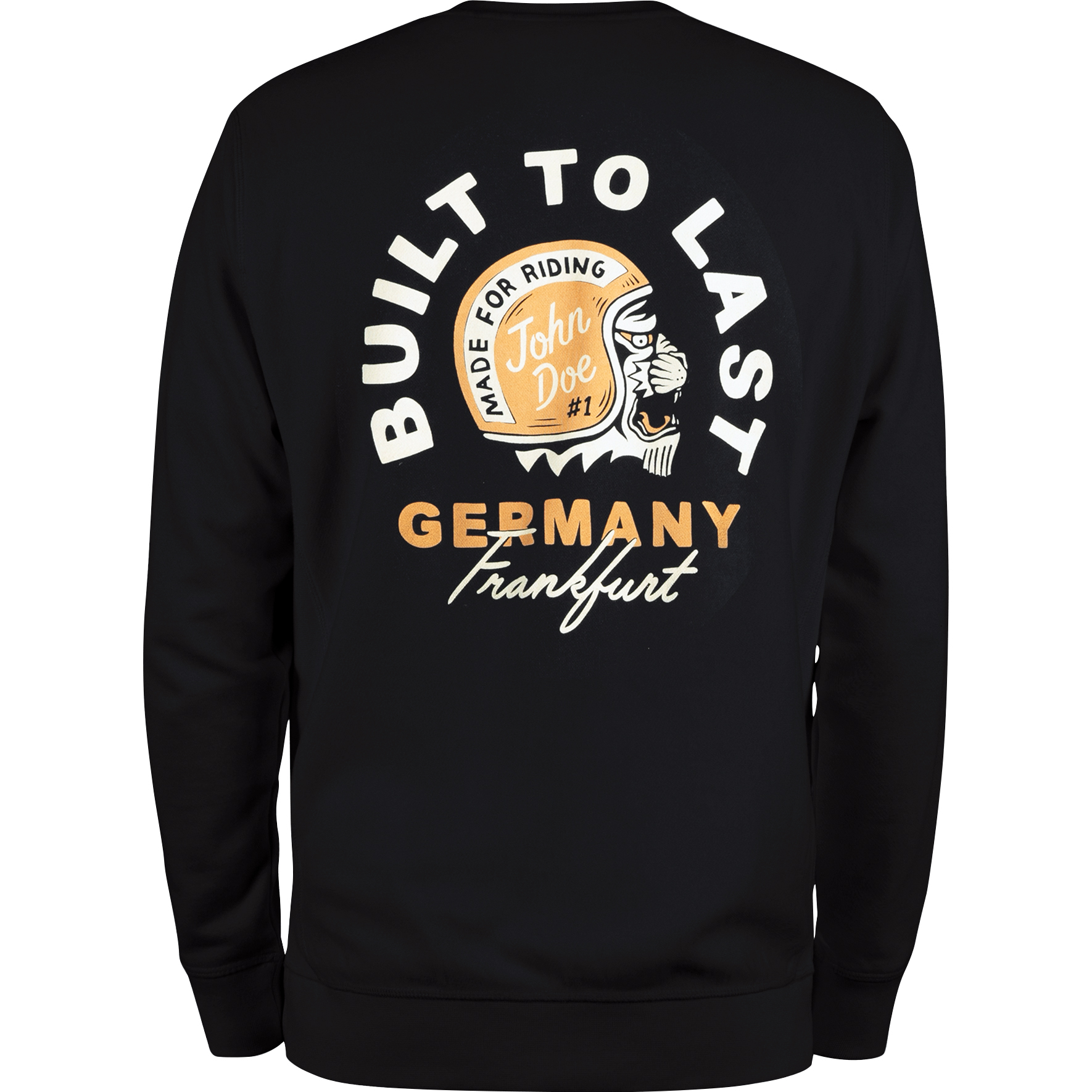 John Doe-Sweater Built to Last schwarz M-8021401999001009