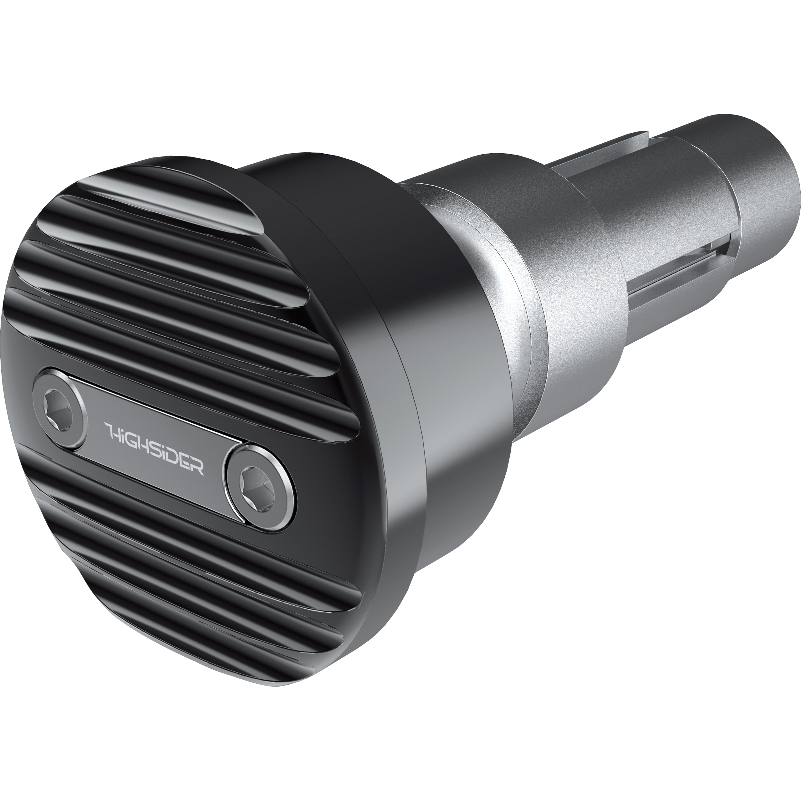 Highsider-Lenkergewicht für 12-22mm Wave schwarz/silber-5735071000001681