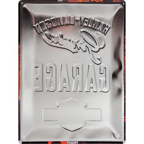 Nostalgic-Art-Blechschild 30 x 40 "Harley-Davidson Garage"-5696751207000170