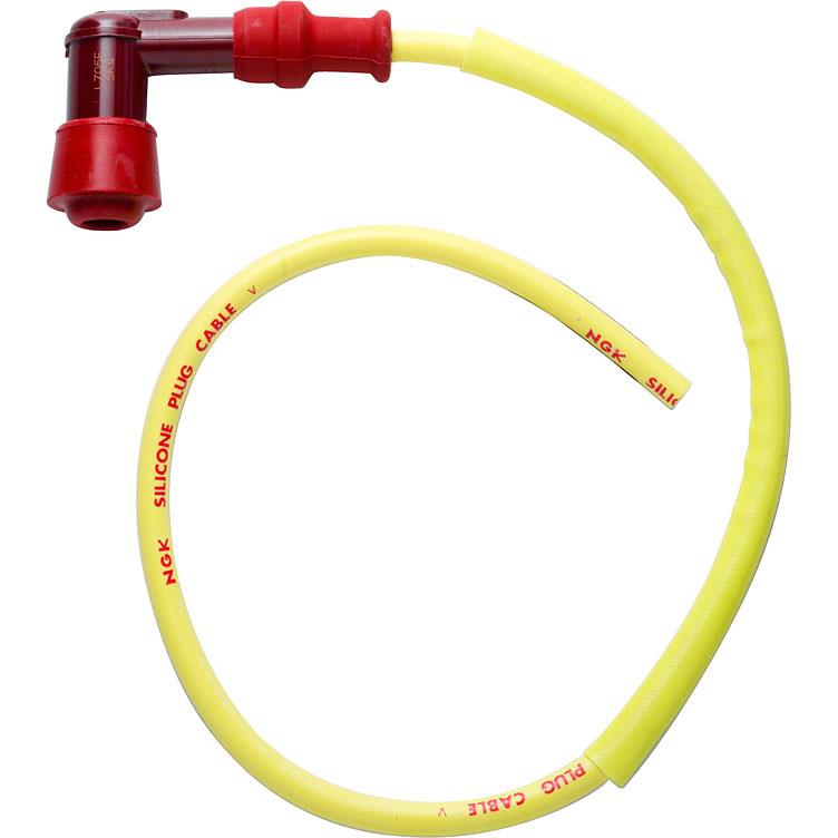 NGK connecteur de bougie avec câble silicone LY11, angle 90°