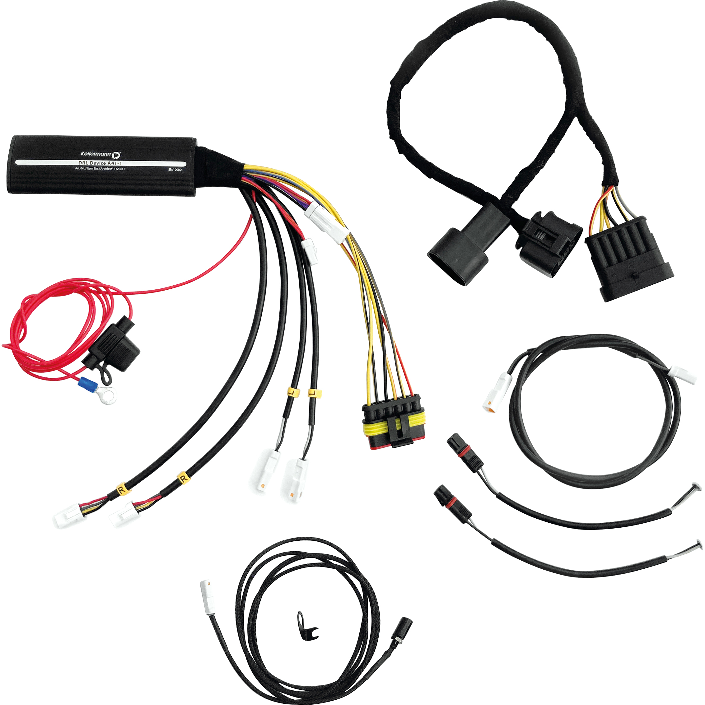 Kellermann Technikset für Dayron®i für BMW R 1250 GS Halogen 5 Kabel 6- - Motorradteile & Ersatzteile - Elektrik